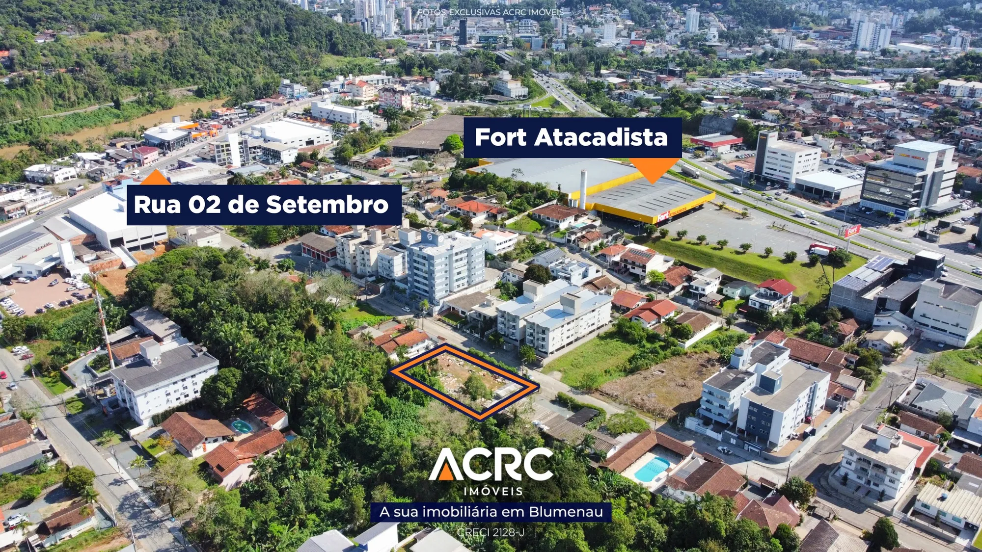 ACRC Imóveis - Terreno a venda no Bairro Itoupava Norte - foto 1