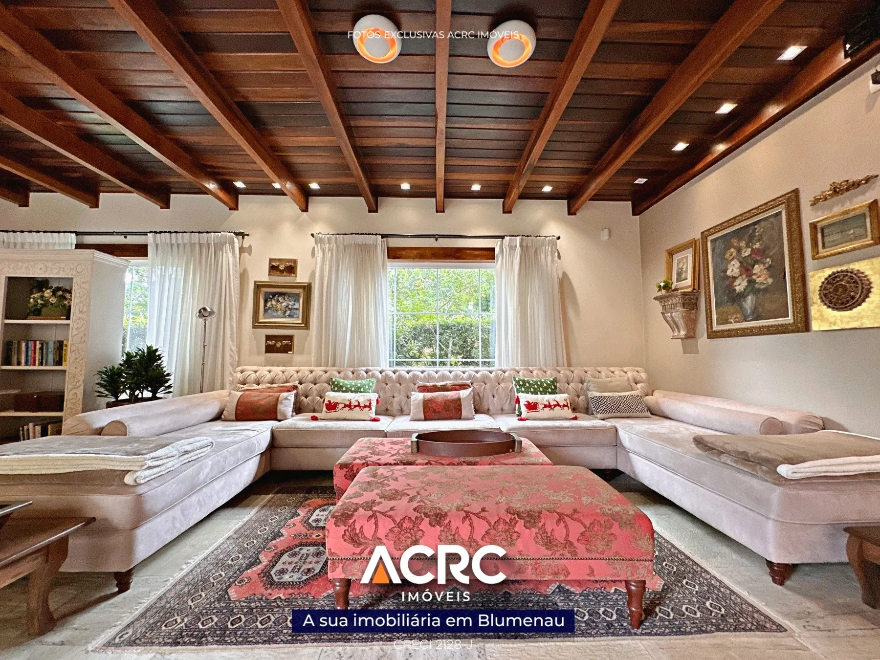 Casa à venda com 4 quartos e 4 suítes, 4 vagas, 617m² na região do bairro Ponta Aguda, próximo à Rua Rudolfo Augusto Kucker, Blumenau — foto 6