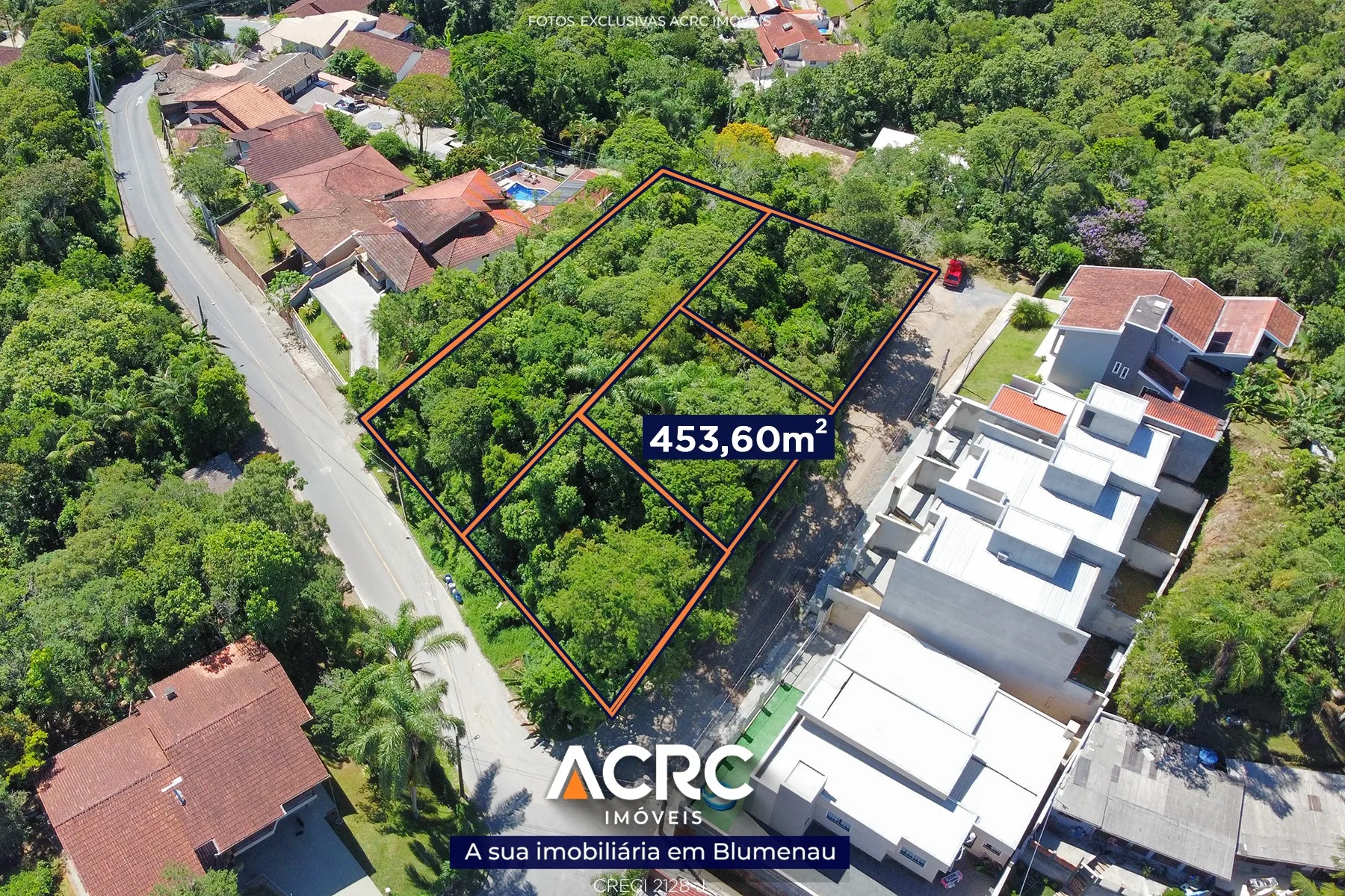 Terreno com 453,60m no início do Bairro Garcia, mais uma oferta de venda ACRC Imóveis - foto 1