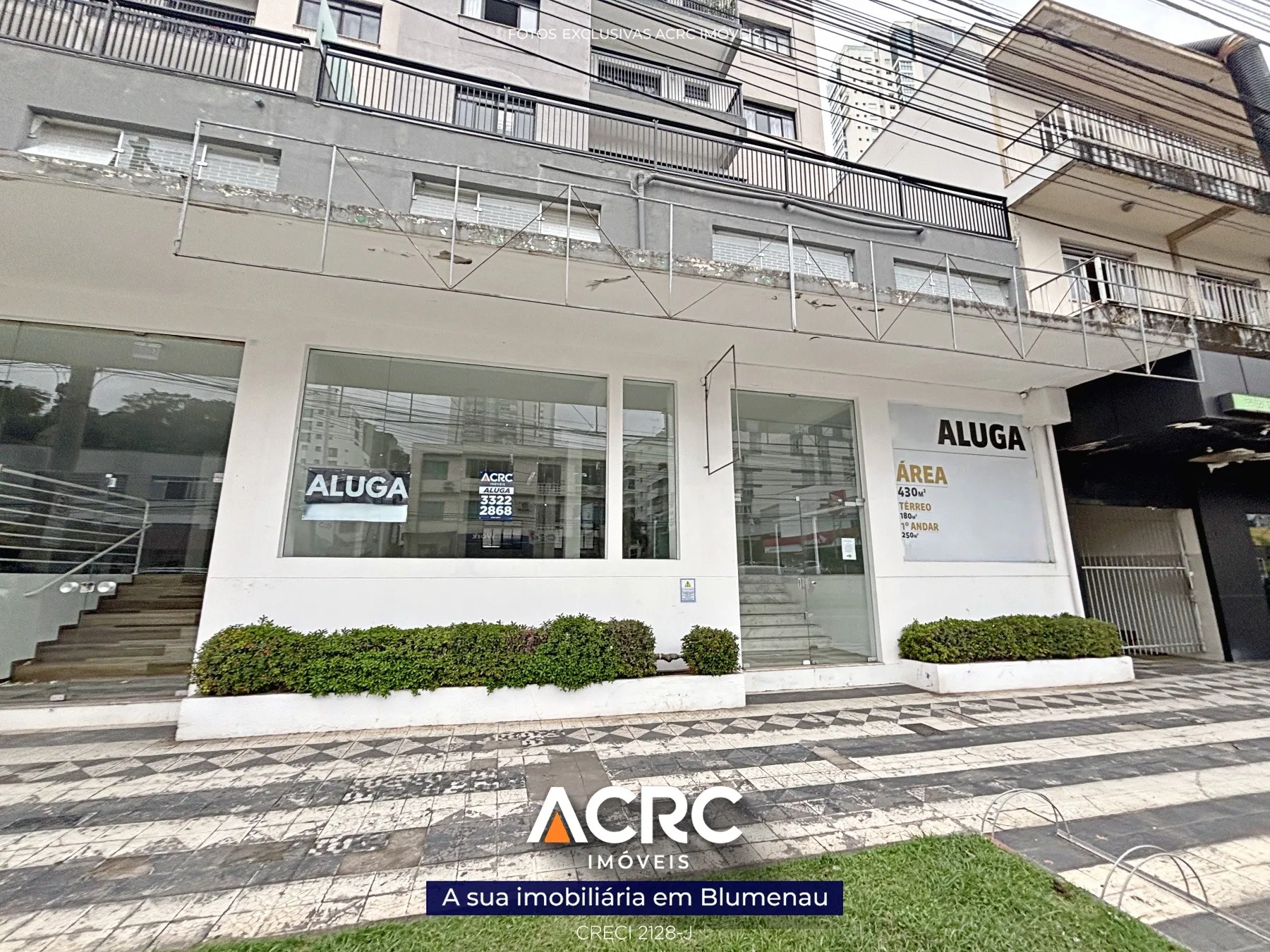 ACRC Imóveis - LJ00394 - Loja comercial para Locação no Bairro Victor Konder em Blumenau - foto 1