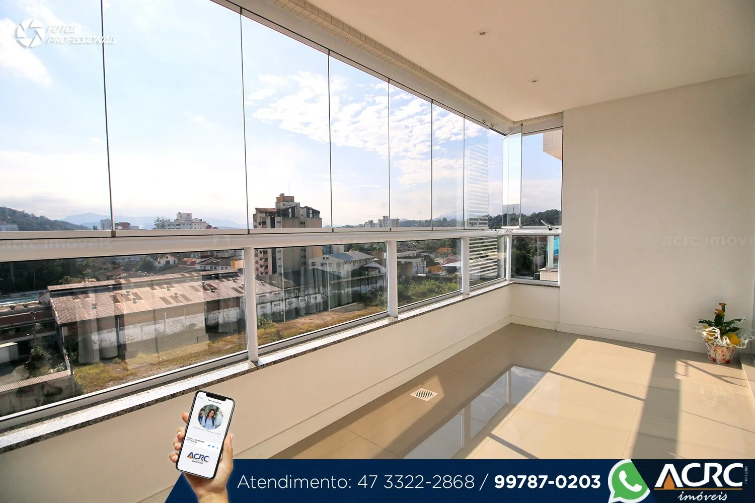 Apartamento com 03 dormitórios para venda no Bairro Itoupava Seca em Blumenau | ACRC Imóveis — foto 2