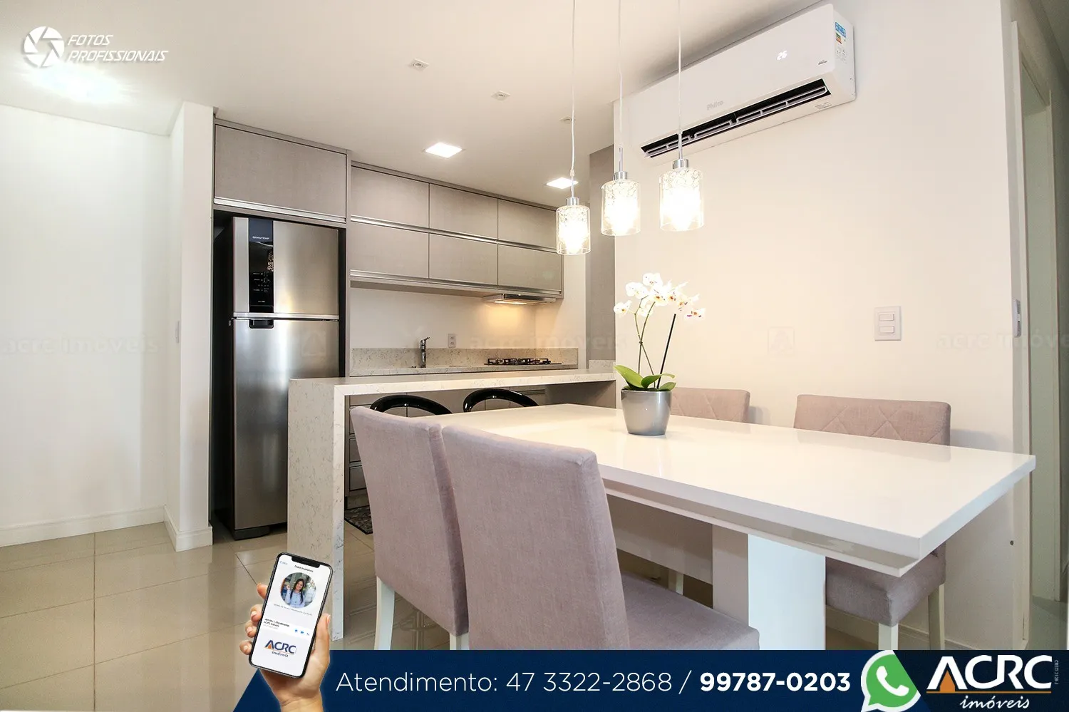 Apartamento com 03 dormitórios para venda no Bairro Itoupava Seca em Blumenau | ACRC Imóveis — foto 5