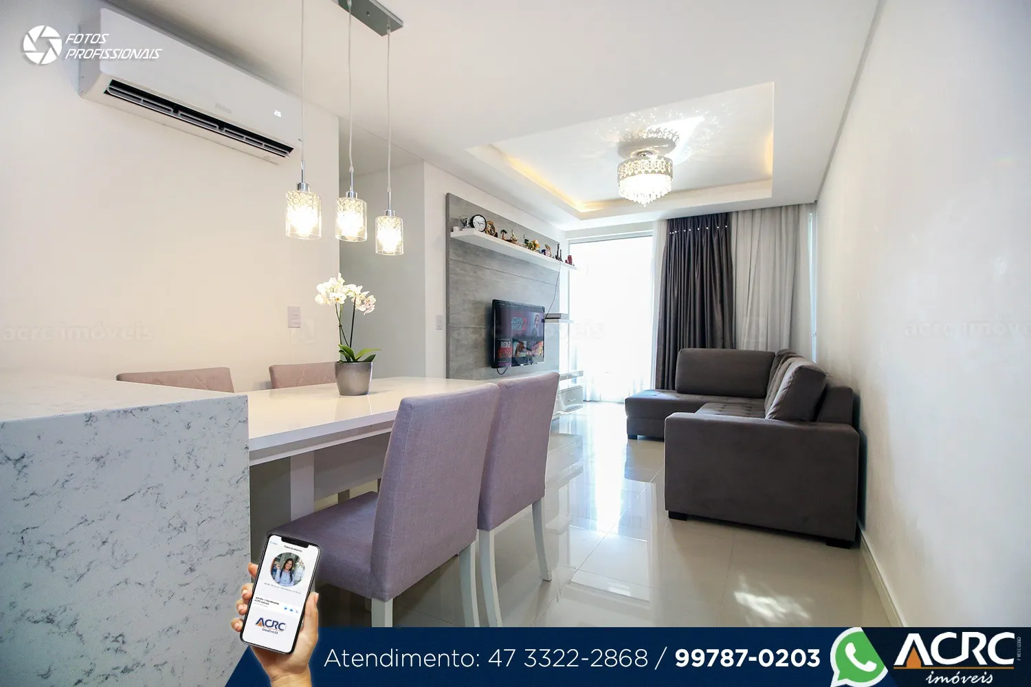 Apartamento com 03 dormitórios para venda no Bairro Itoupava Seca em Blumenau | ACRC Imóveis — foto 7