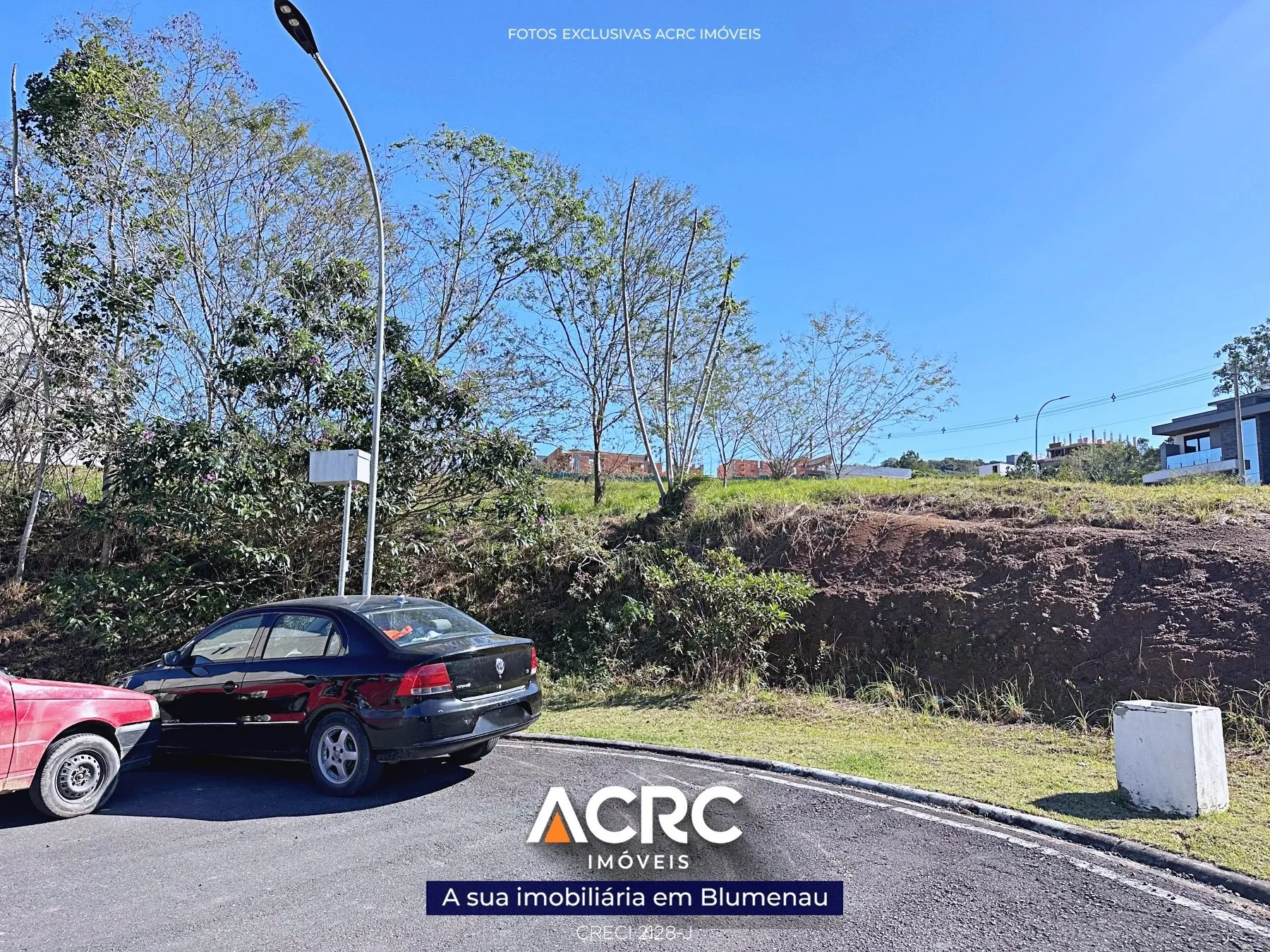 Terreno em condomínio fechado com 566,84m para venda no bairro Ponta Aguda | ACRC Imóveis — foto 4