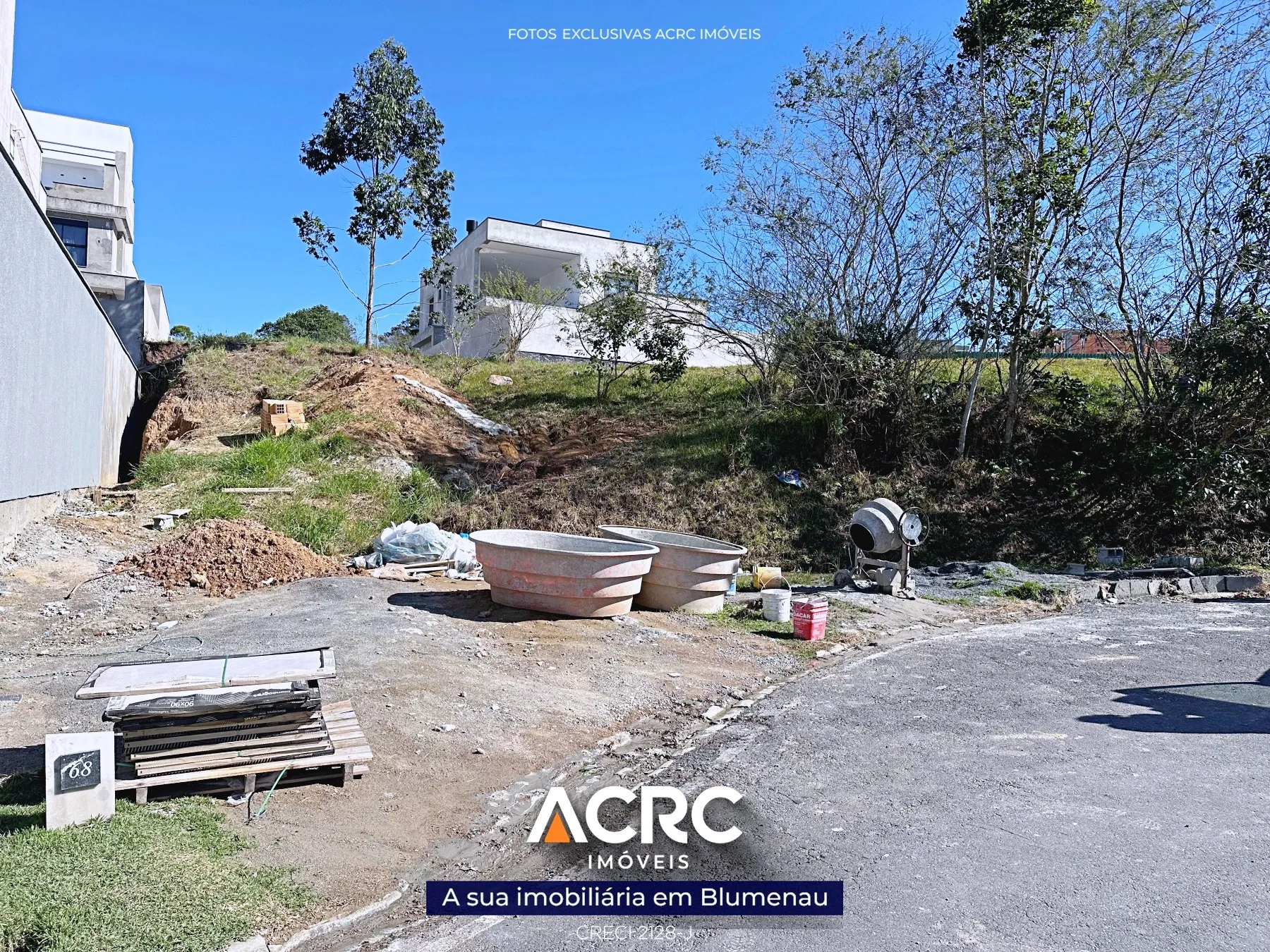 Terreno em condomínio fechado com 322,16m para venda no bairro Ponta Aguda | ACRC Imóveis — foto 4