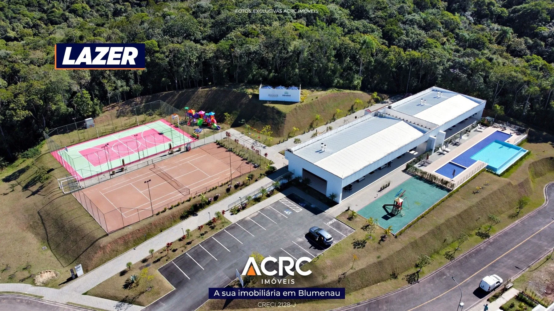 Terreno em condomínio fechado com 322,16m para venda no bairro Ponta Aguda | ACRC Imóveis — foto 5