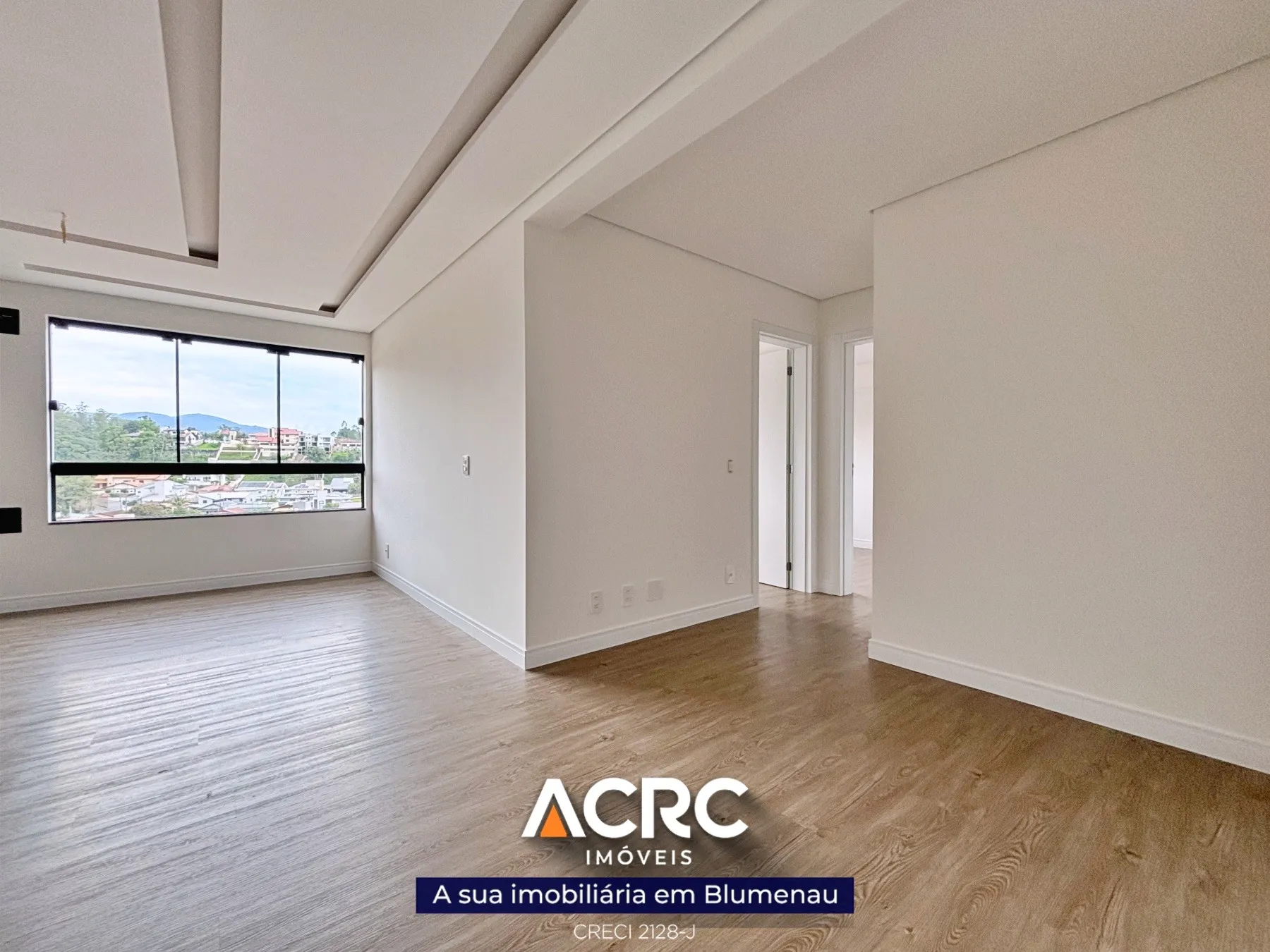 Apartamento com 02 dormitórios sendo 01 suíte para venda no bairro Garcia | ACRC Imóveis - foto 1