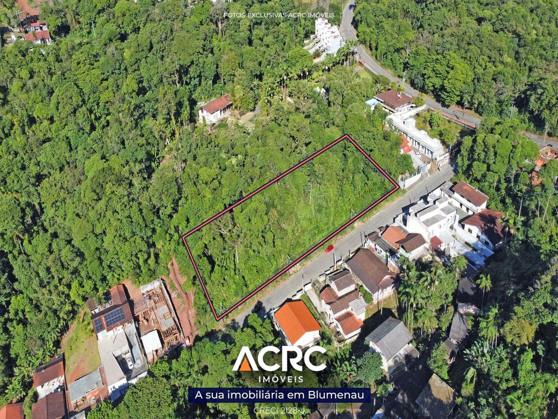 Terreno com 3.648 m para venda no bairro Ponta Aguda | ACRC Imóveis - foto 1