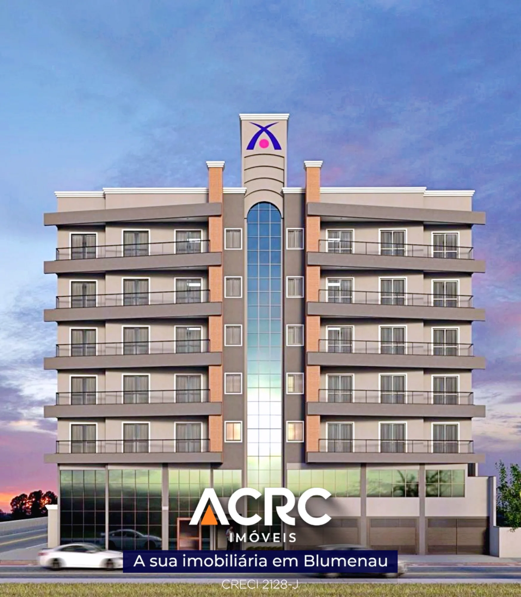 Apartamento com 02 dormitórios sendo 01 suíte para venda no bairro Centro em Itapema | ACRC Imóveis - foto 1