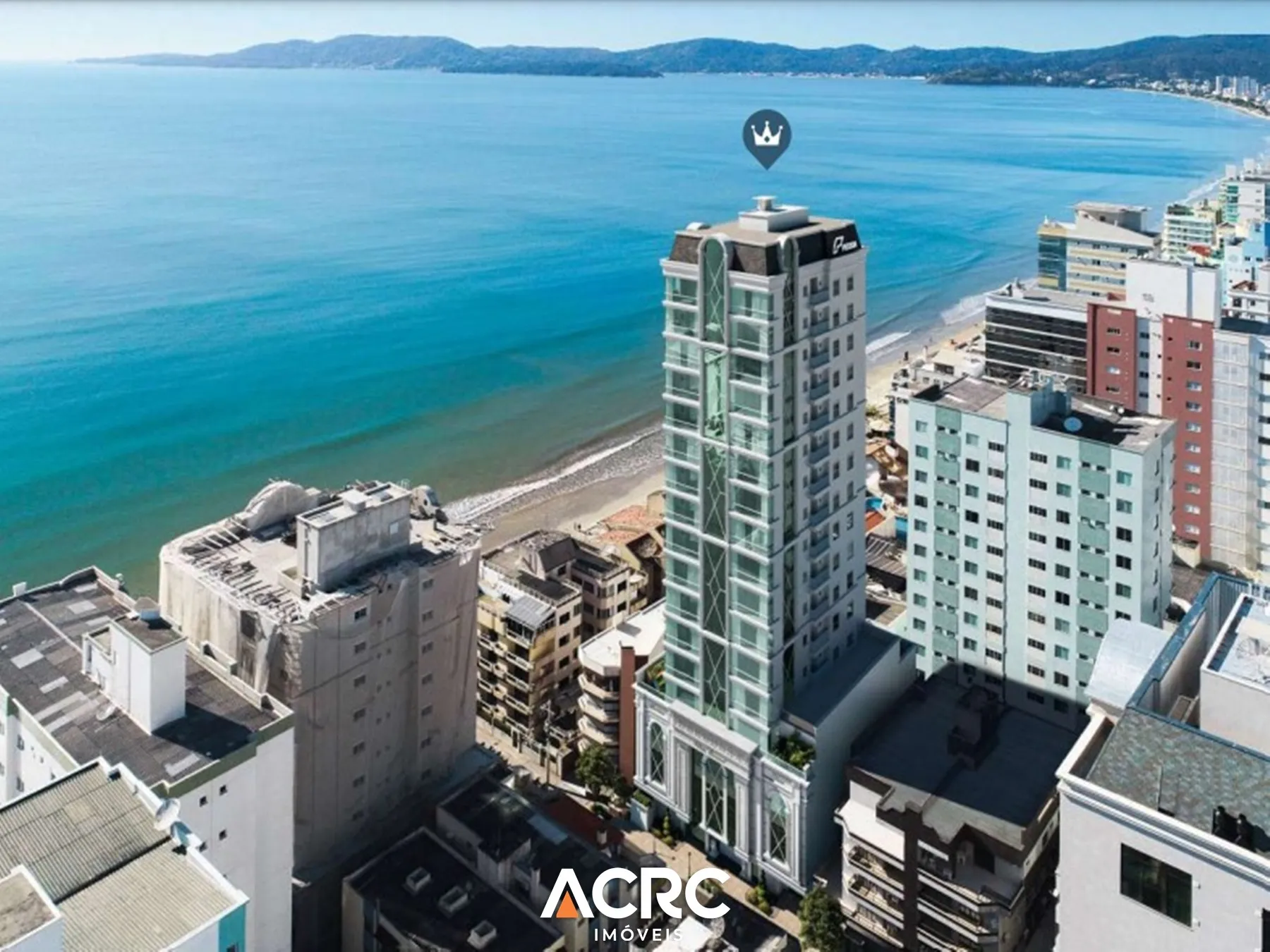 Apartamento alto padrão com vista mar no bairro Meia Praia em Itapema | ACRC Imóveis - foto 1