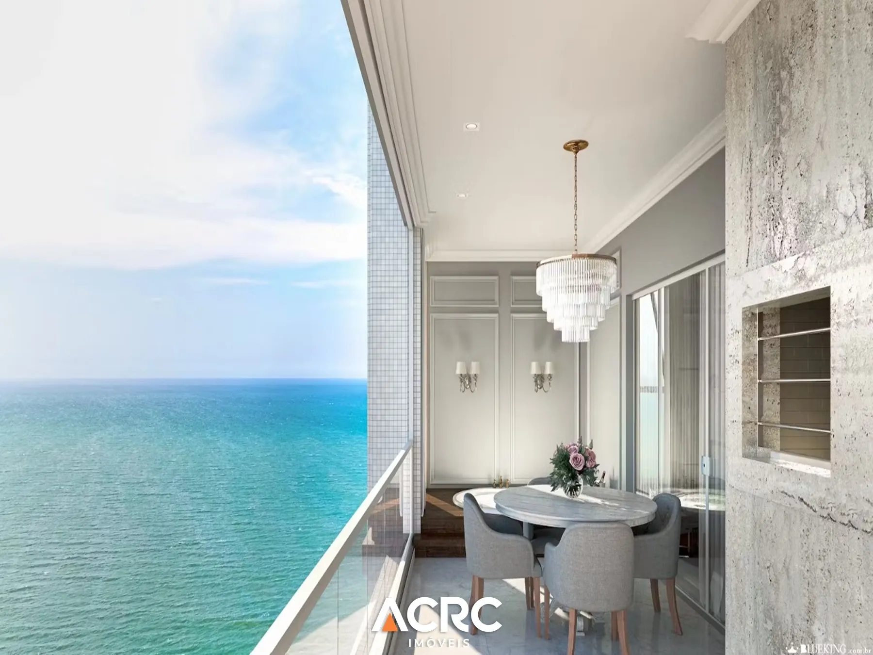 Apartamento alto padrão com vista mar no bairro Meia Praia em Itapema | ACRC Imóveis — foto 3