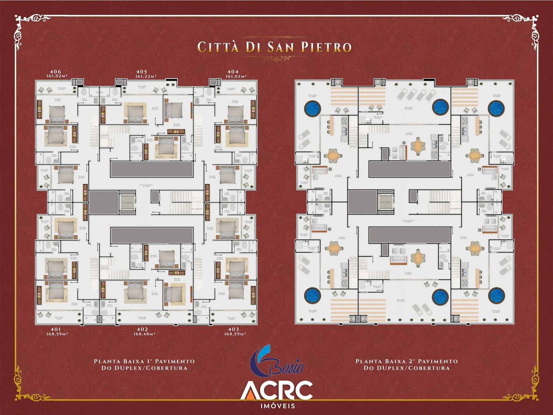 Cobertura duplex com 03 suítes para venda em Bombinhas | ACRC Imóveis — foto 2