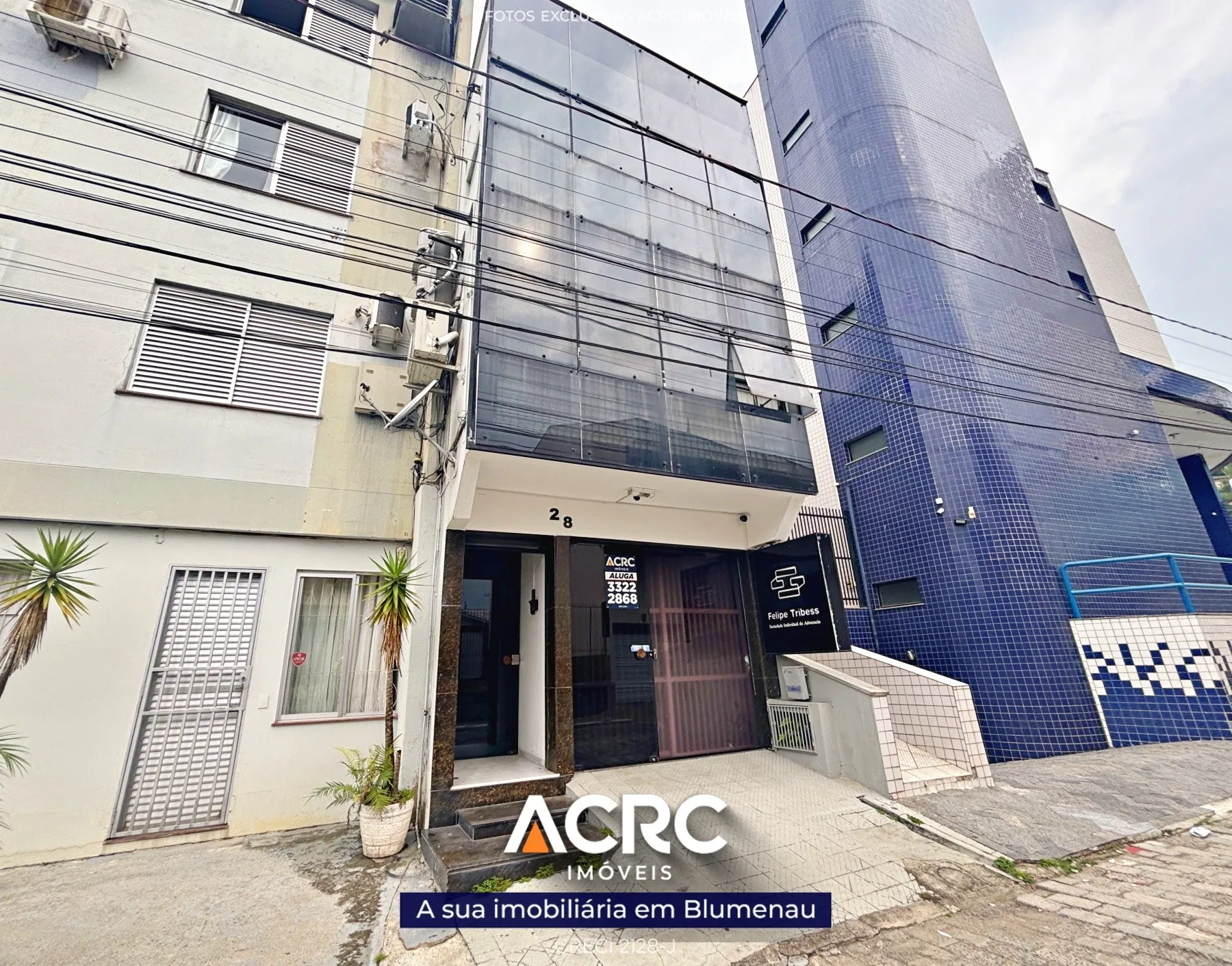 Loja comercial para locação no Centro de Blumenau | ACRC Imóveis - foto 1