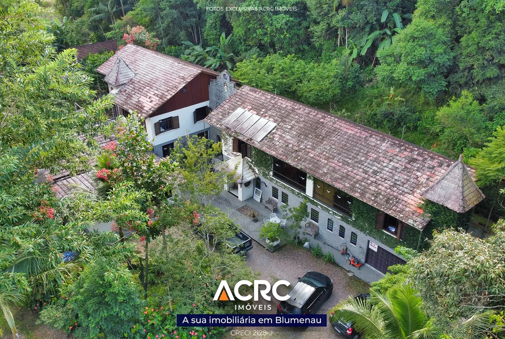 Casa com 05 dormitórios para venda no bairro São Pedro Novo em Rodeio | ACRC Imóveis - foto 1