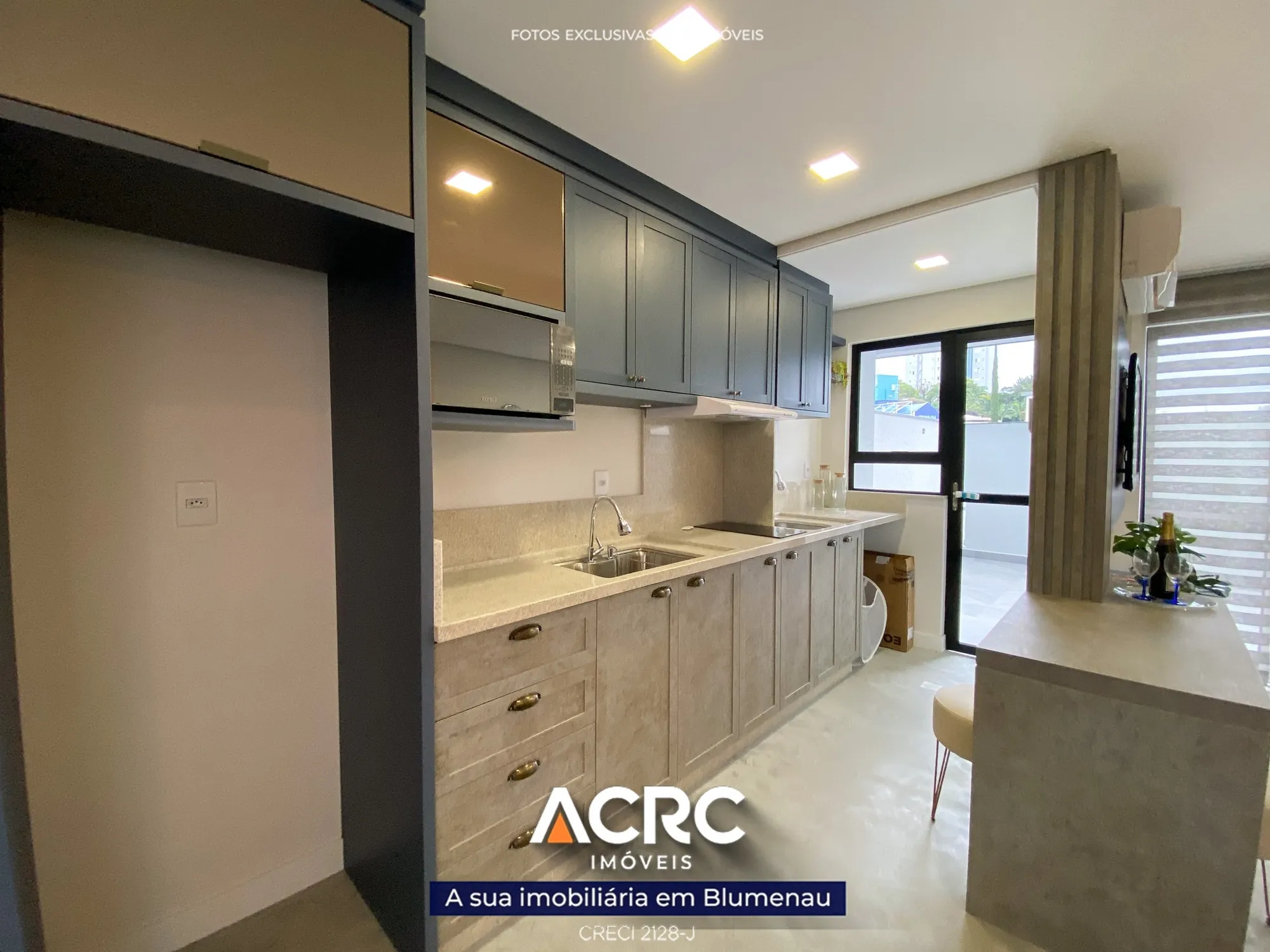 Apartamento mobiliado com 02 dormitórios para venda no bairro Itoupava Seca | ACRC Imóveis — foto 4