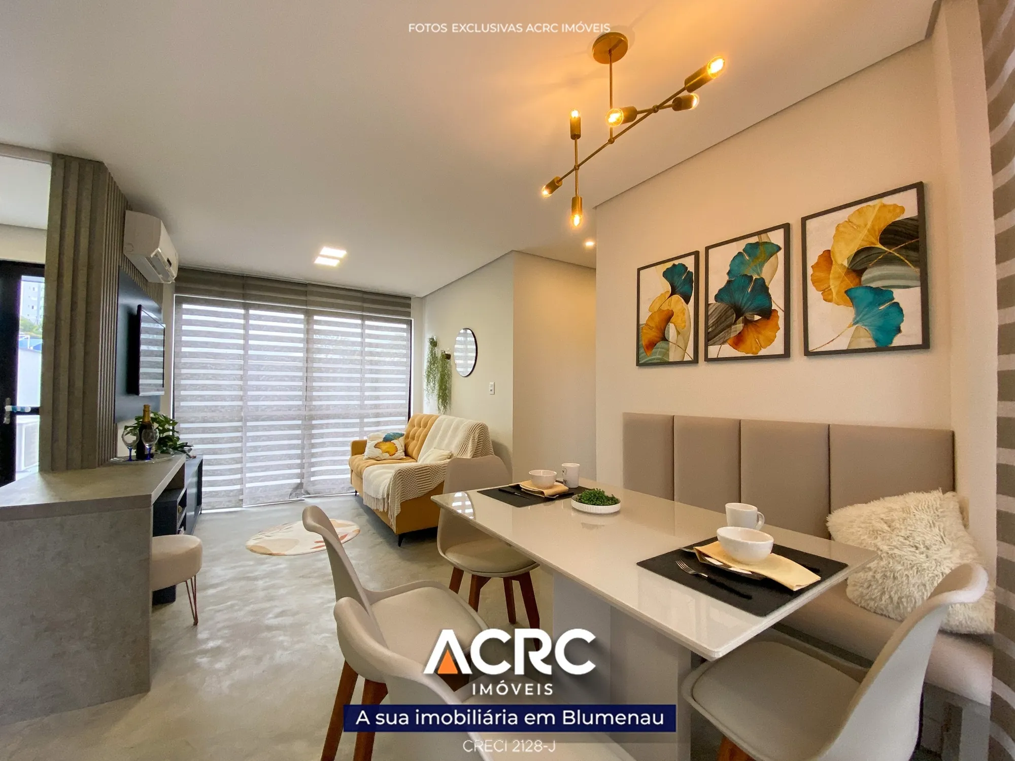 Apartamento mobiliado com 02 dormitórios para venda no bairro Itoupava Seca | ACRC Imóveis — foto 6