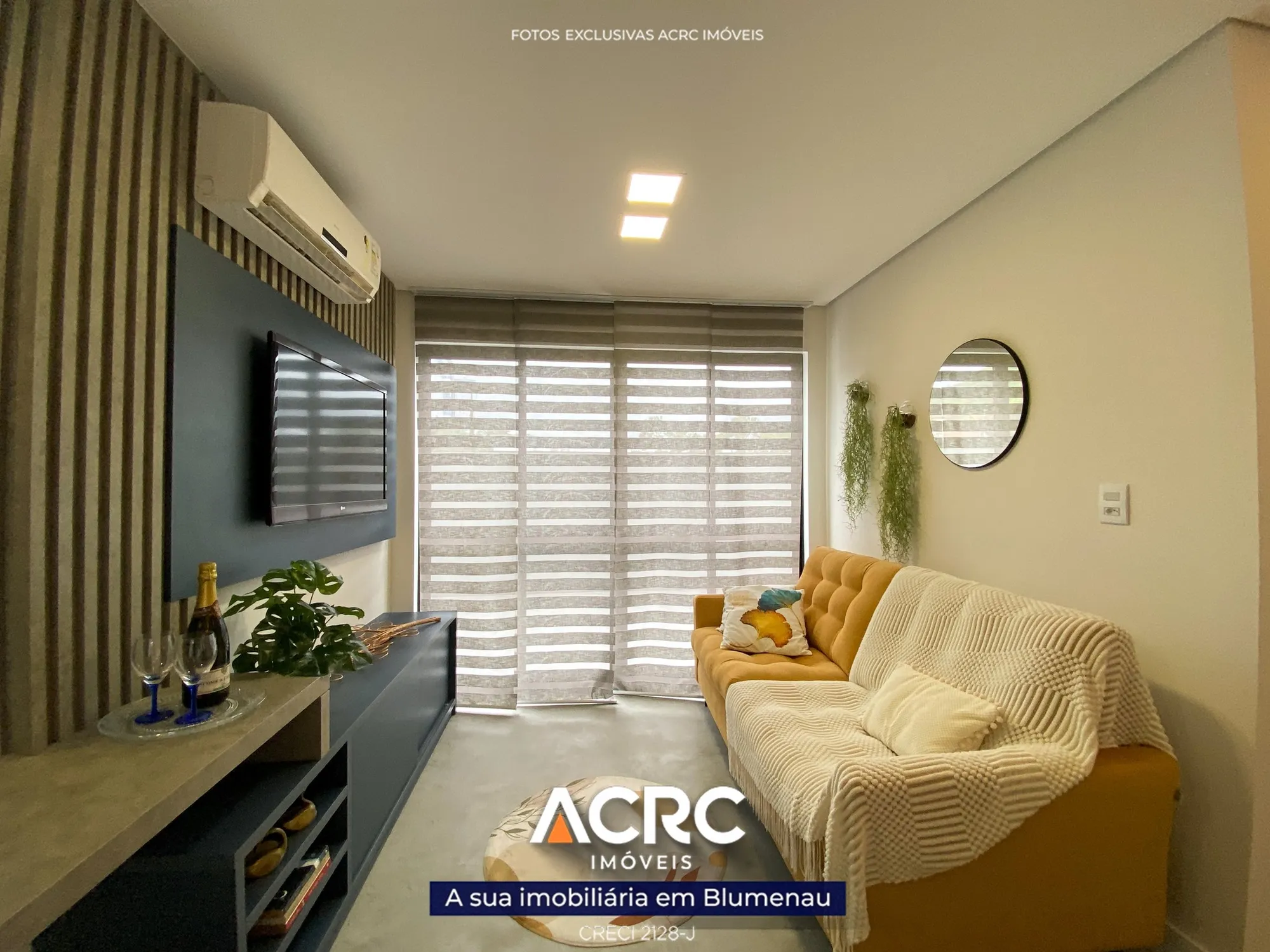 Apartamento mobiliado com 02 dormitórios para venda no bairro Itoupava Seca | ACRC Imóveis — foto 7