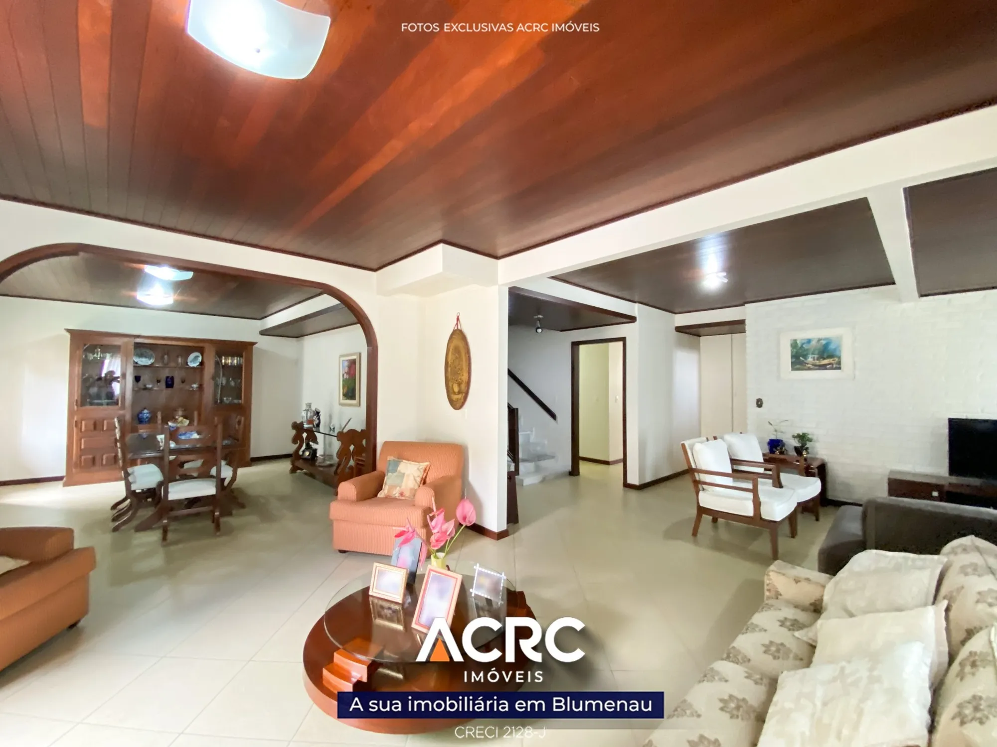 Casa com 04 dormitórios para venda no bairro Vila Nova em Blumenau | ACRC Imóveis — foto 3