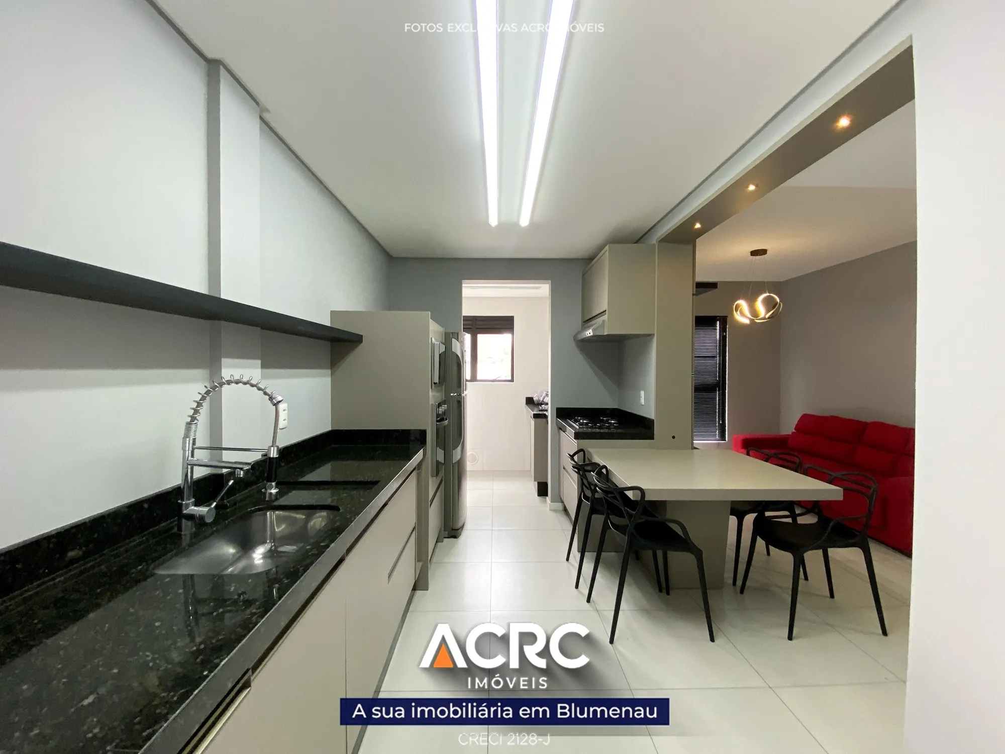Apartamento mobiliado para venda no bairro Itoupava Seca em Blumenau | ACRC Imóveis — foto 4