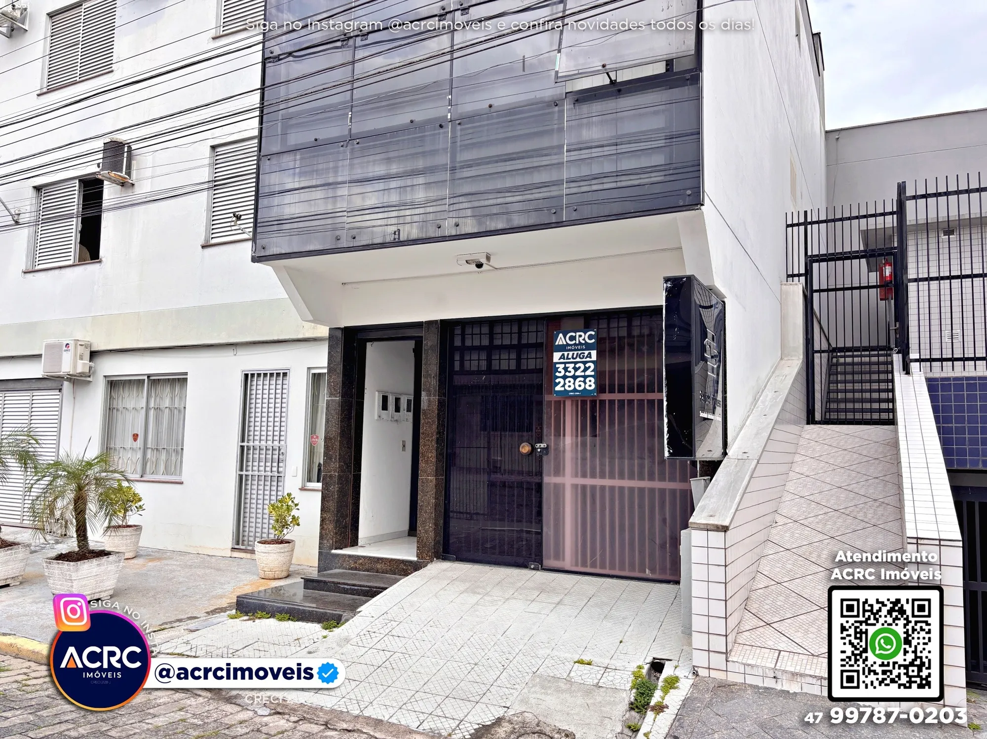 Sala comercial para locação no Centro de Blumenau | ACRC Imóveis — foto 3