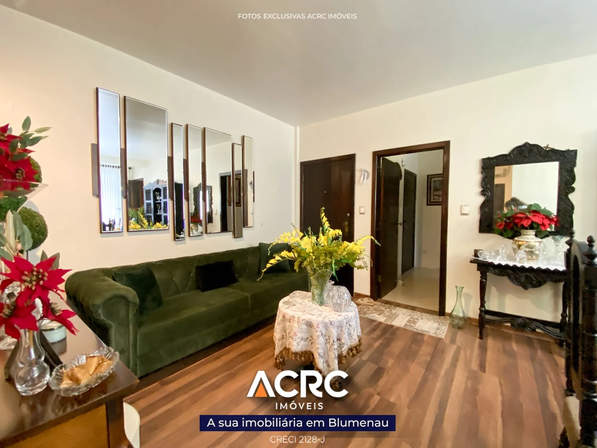 Apartamento com 03 dormitórios sendo 01 suíte para venda no Centro de Blumenau | ACRC Imóveis — foto 3