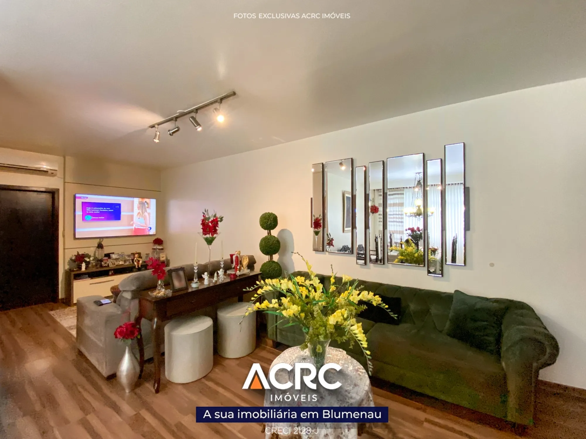 Apartamento com 03 dormitórios sendo 01 suíte para venda no Centro de Blumenau | ACRC Imóveis — foto 4