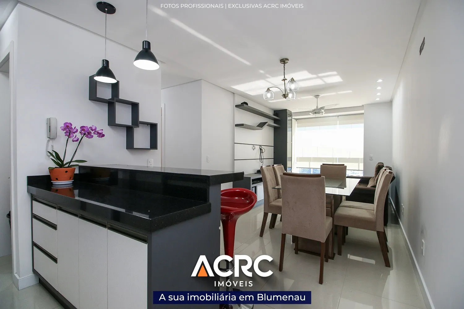 Apartamento com 02 dormitórios para venda no bairro Itoupava Seca | ACRC Imóveis — foto 2