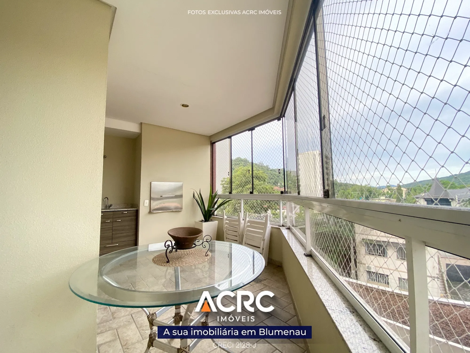 Apartamento mobiliado para venda no bairro Ponta Aguda | ACRC Imóveis - foto 1