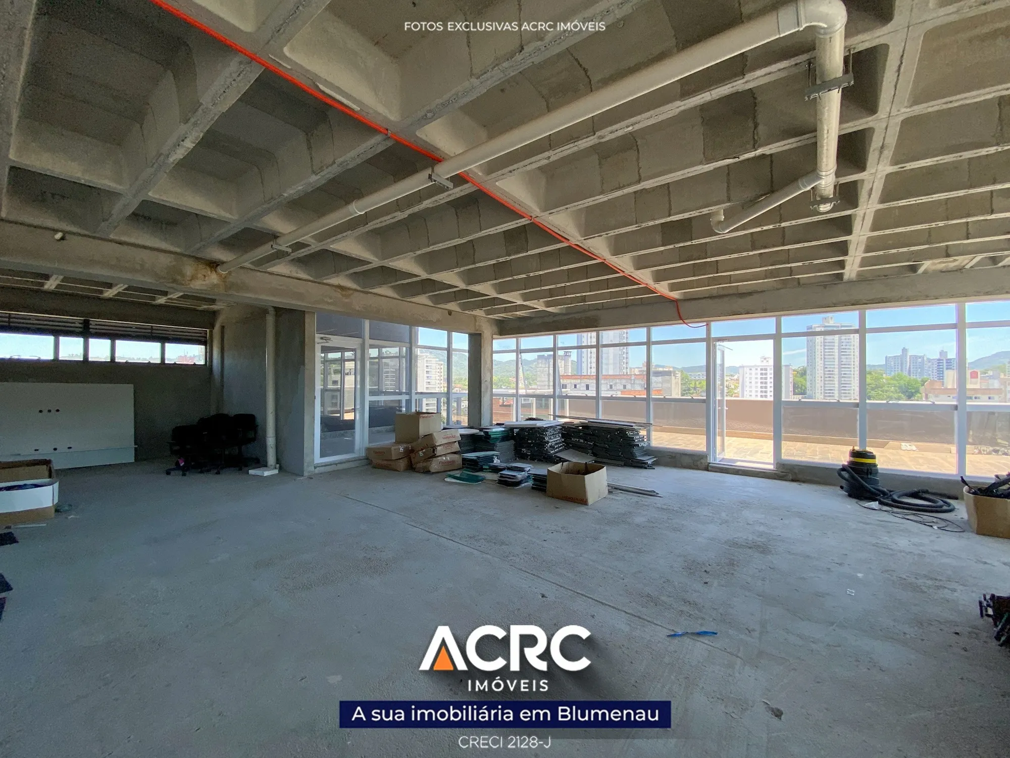 Sala Comercial para locação em Blumenau no Bairro Vila Nova | ACRC Imóveis - foto 1