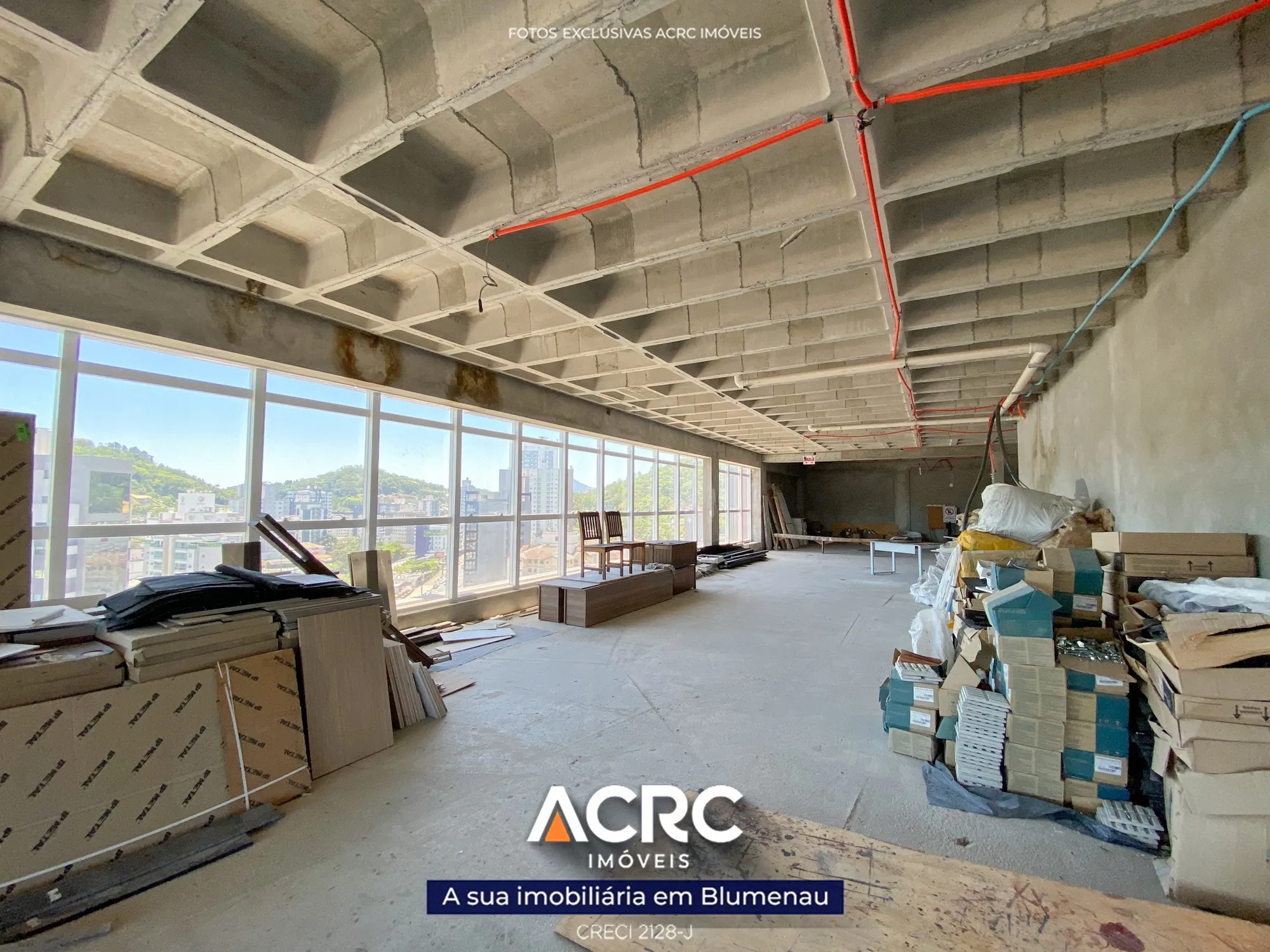 Sala Comercial para locação em Blumenau no Bairro Vila Nova | ACRC Imóveis — foto 2