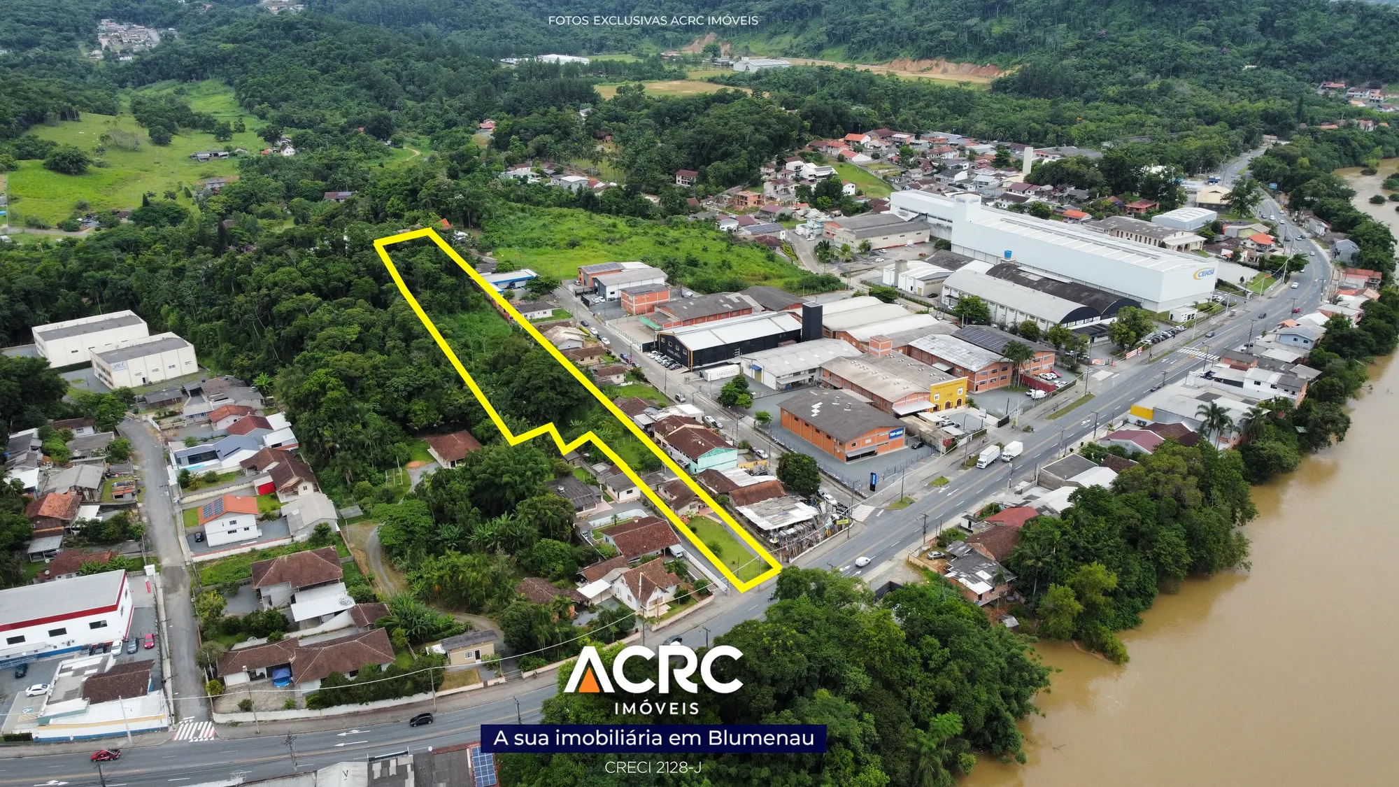 Terreno para venda em Blumenau no Bairro Do Salto | ACRC Imóveis - foto 1
