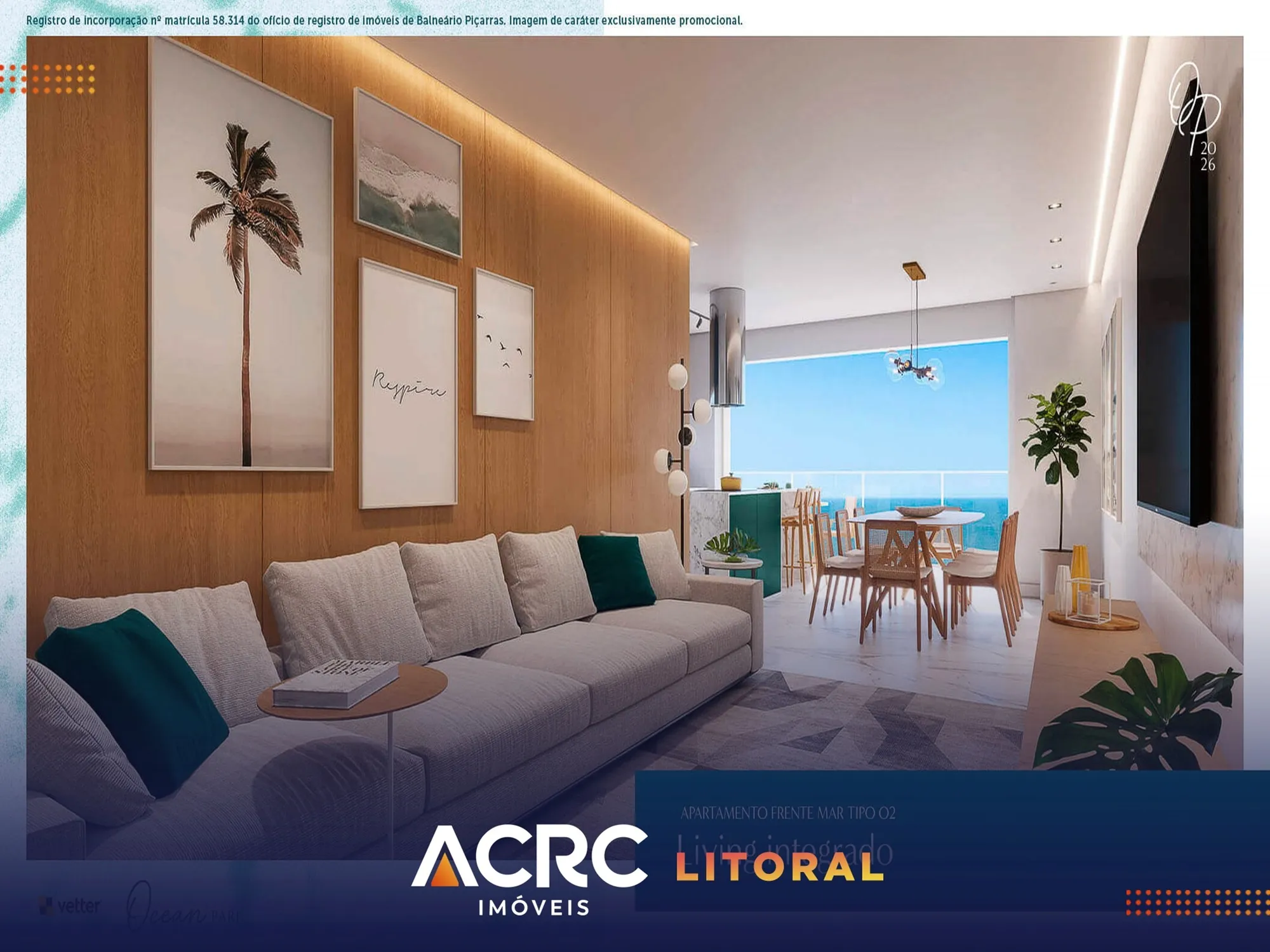 ACRC Imóveis - Apartamento a venda no Bairro Centro de Piçarras — foto 3