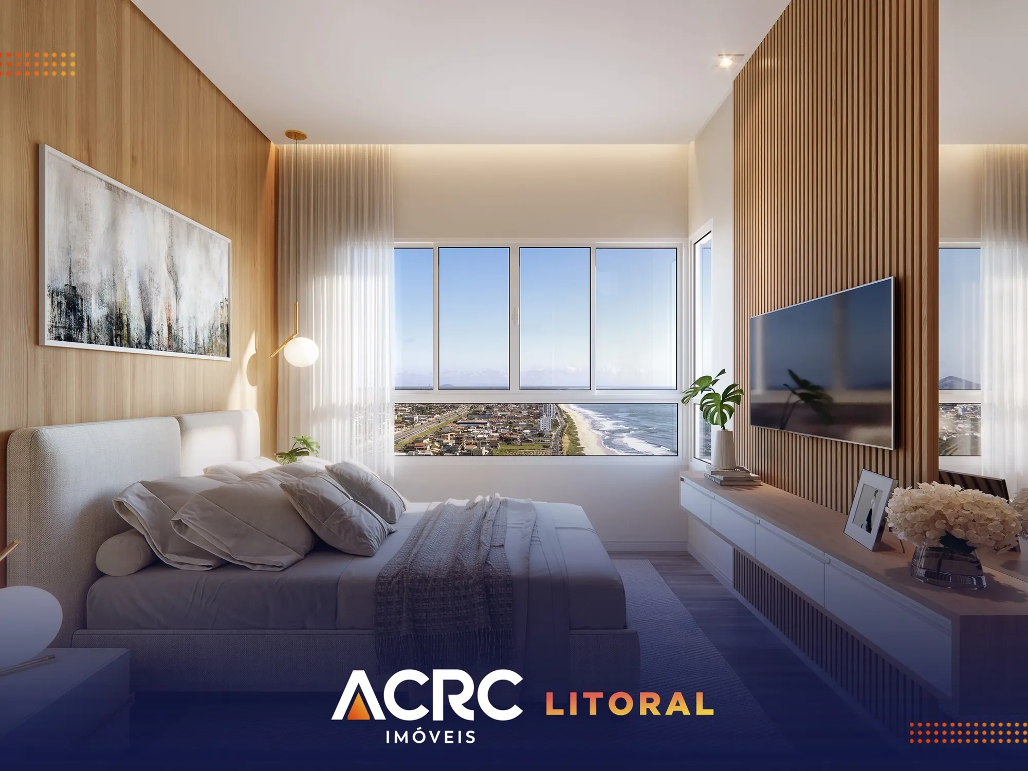 Apartamento frente mar com 03 dormitórios à venda em Barra Velha | ACRC Litoral — foto 4