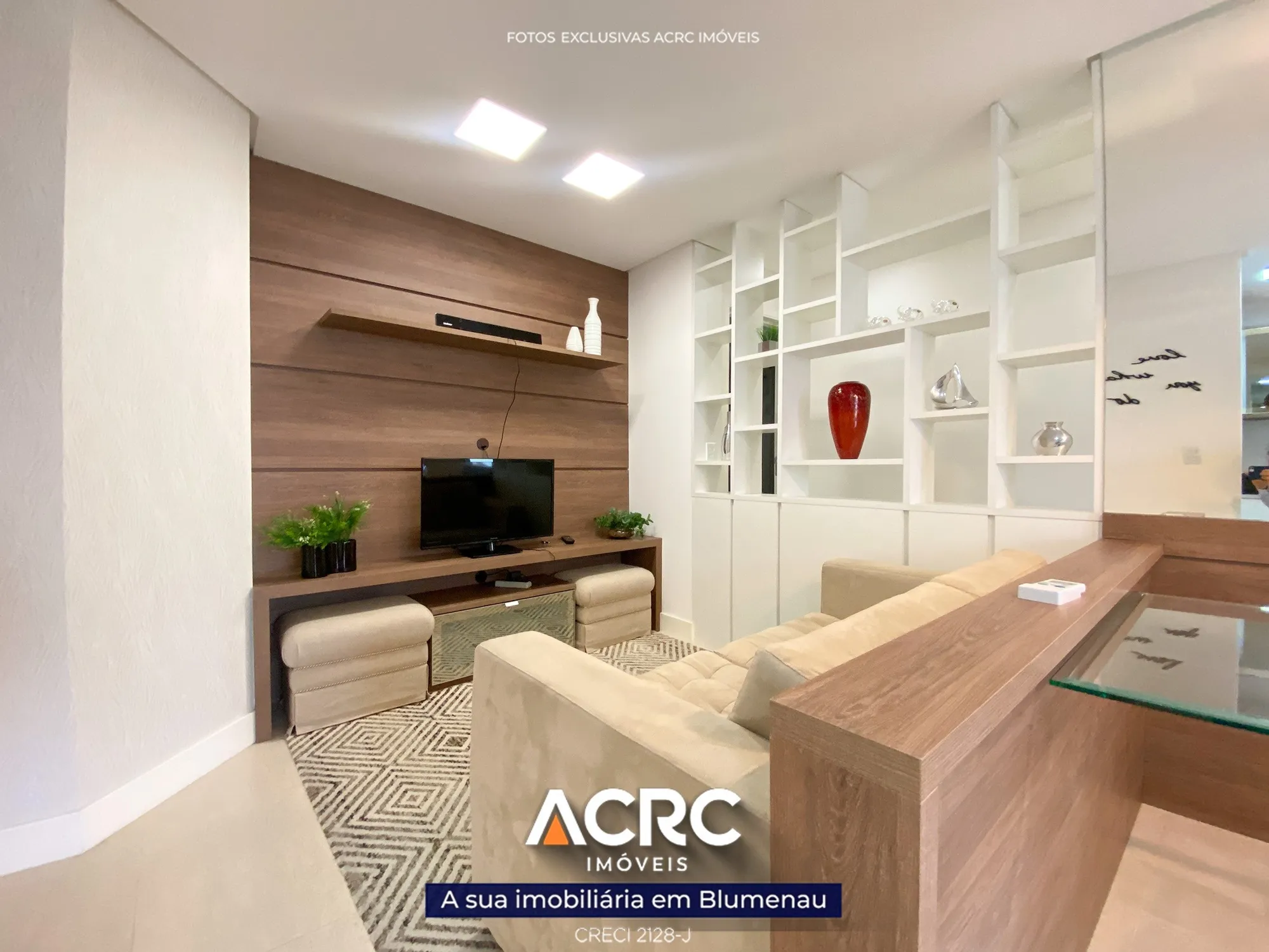Apartamento totalmente mobiliado para venda em Blumenau | ACRC Imóveis — foto 3