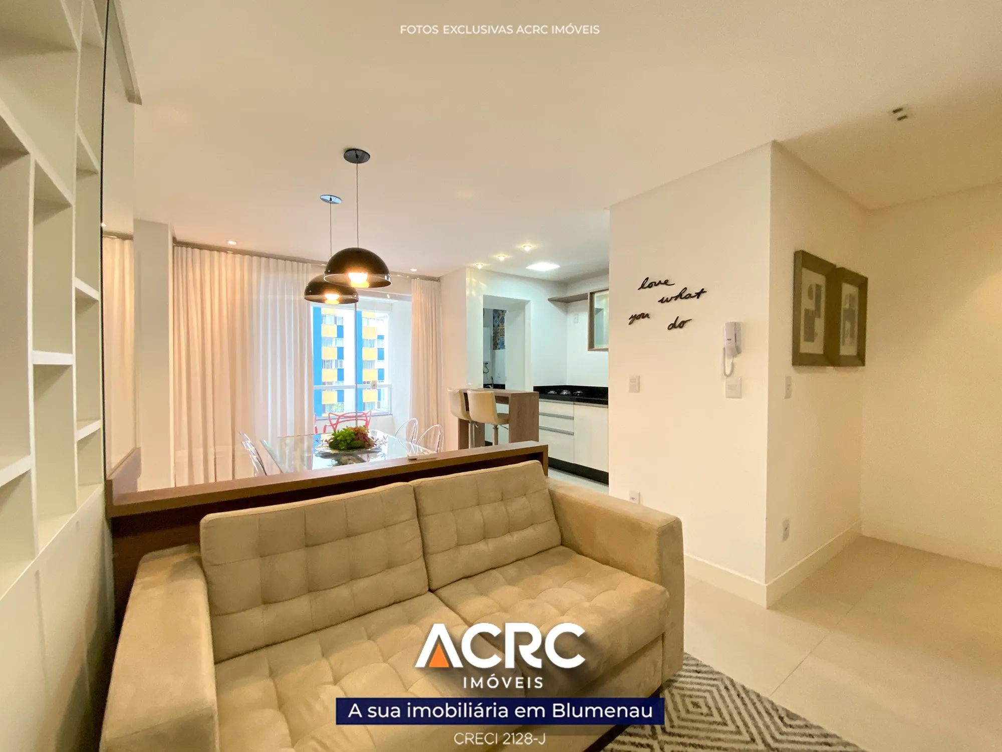 Apartamento totalmente mobiliado para venda em Blumenau | ACRC Imóveis — foto 4