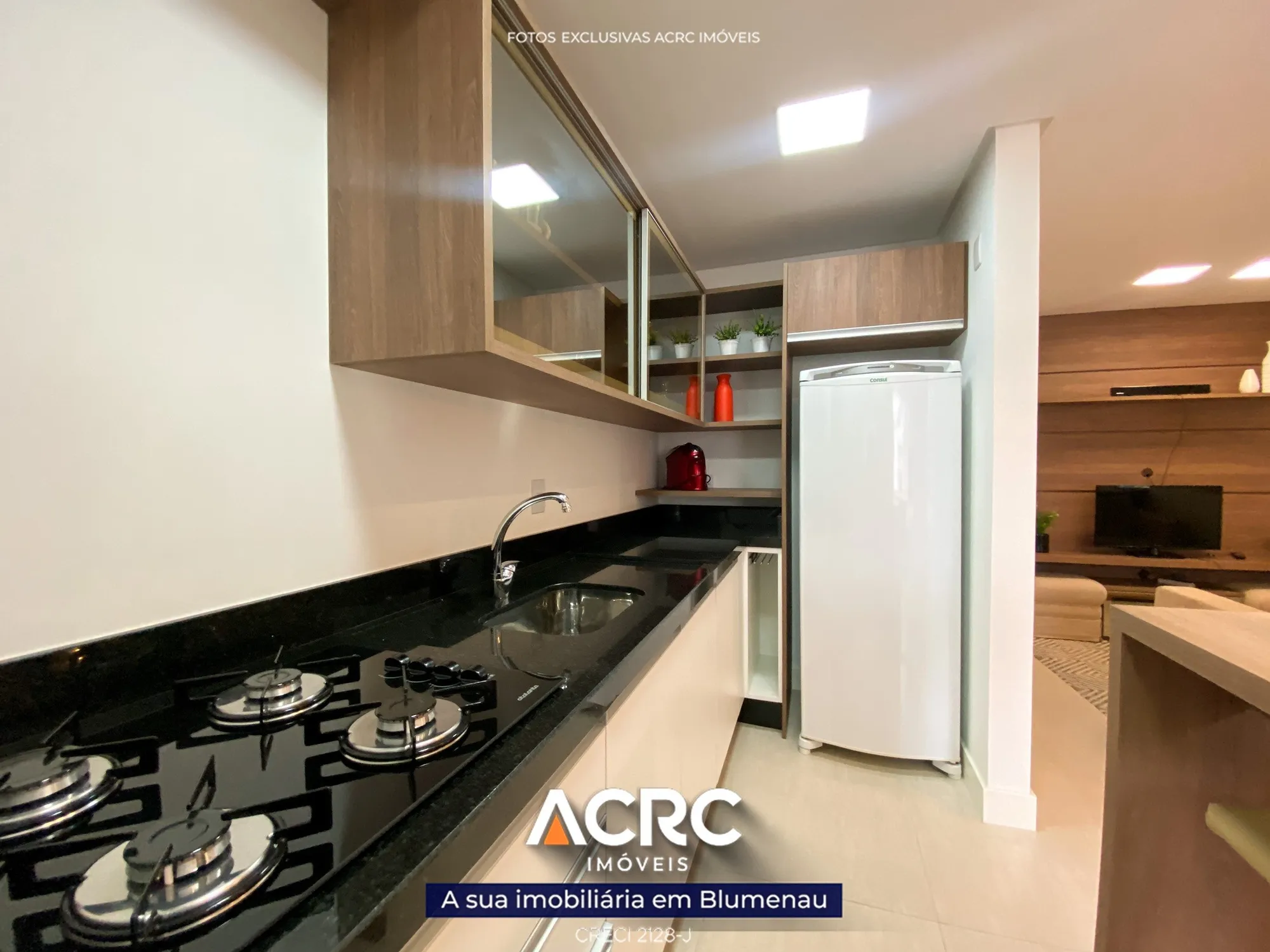 Apartamento totalmente mobiliado para venda em Blumenau | ACRC Imóveis — foto 5
