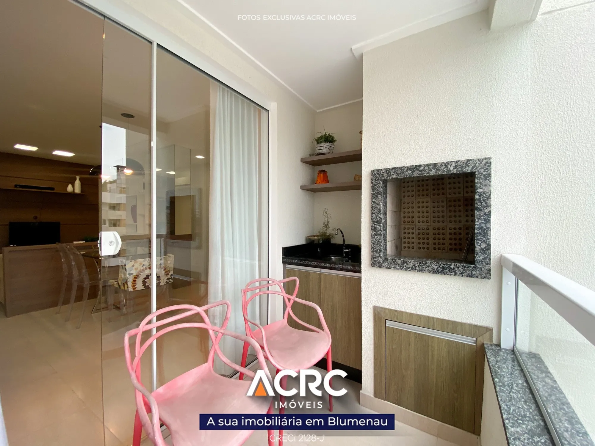 Apartamento totalmente mobiliado para venda em Blumenau | ACRC Imóveis — foto 6