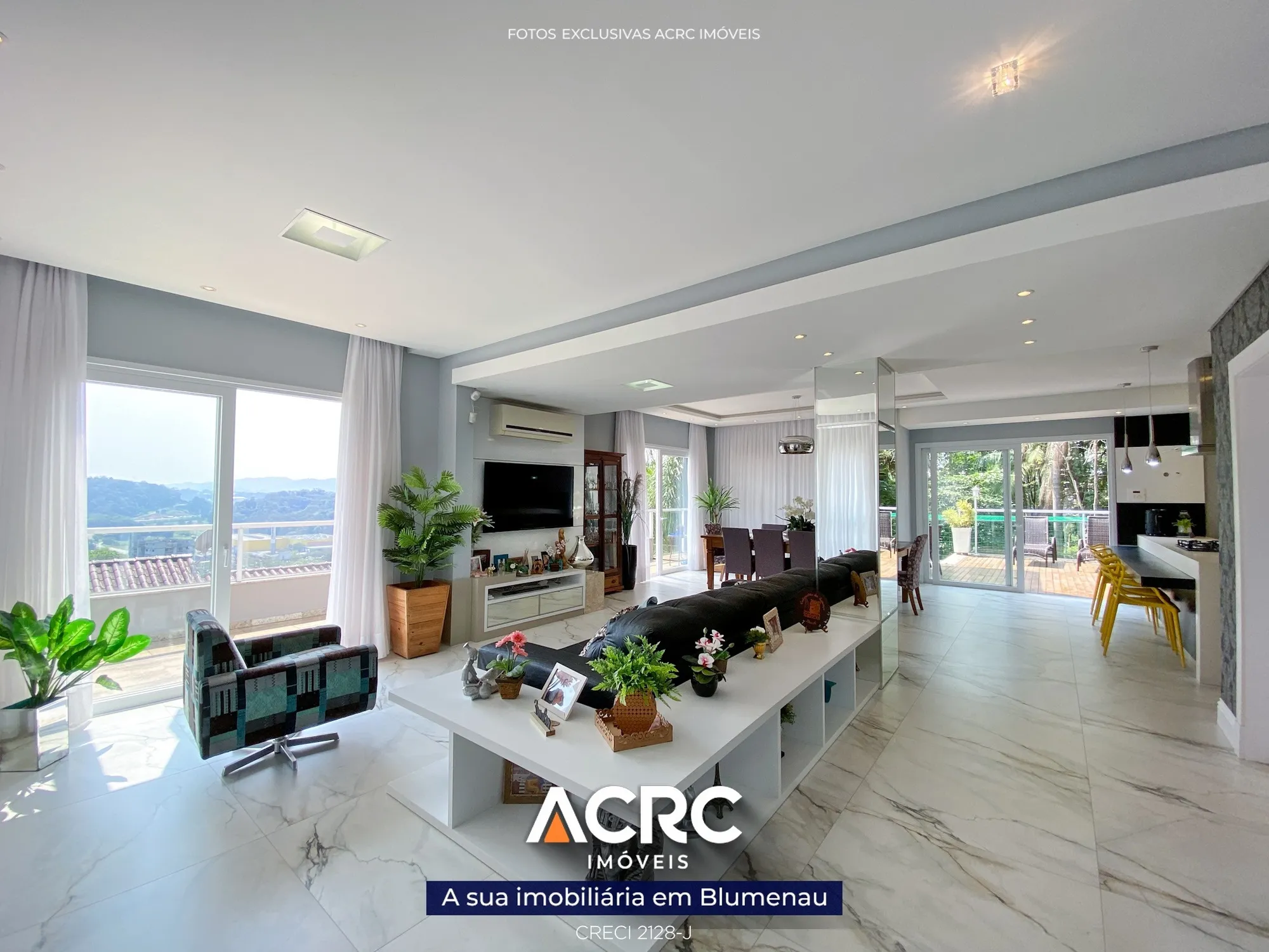 Casa 03 dormitórios e área de lazer completa para venda no bairro Salto do Norte | ACRC Imóveis — foto 3