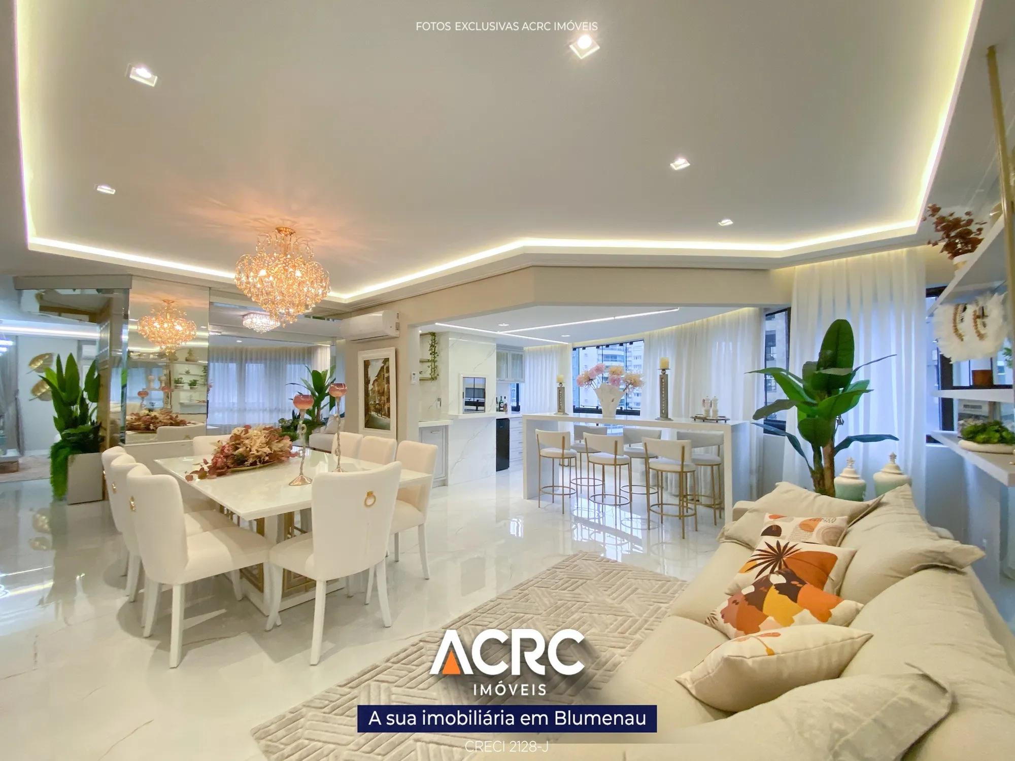 ACRC Imóveis - Apartamento para venda em Blumenau no bairro Jardim Blumenau - foto 1