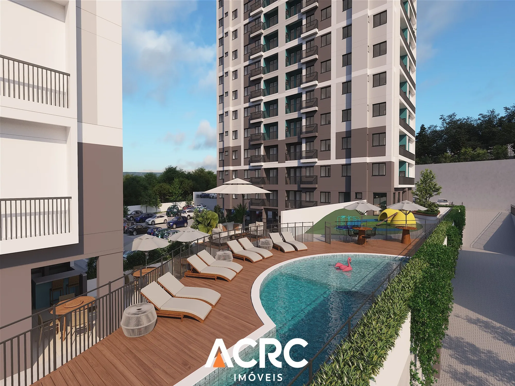 ACRC IMÓVEIS - Lançamento - Apartamento com 02 dormitórios sendo 01 suíte no bairro Fortaleza — foto 4