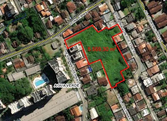 ACRC Imóveis - Amplo terreno à venda no bairro Água Verde — foto 2