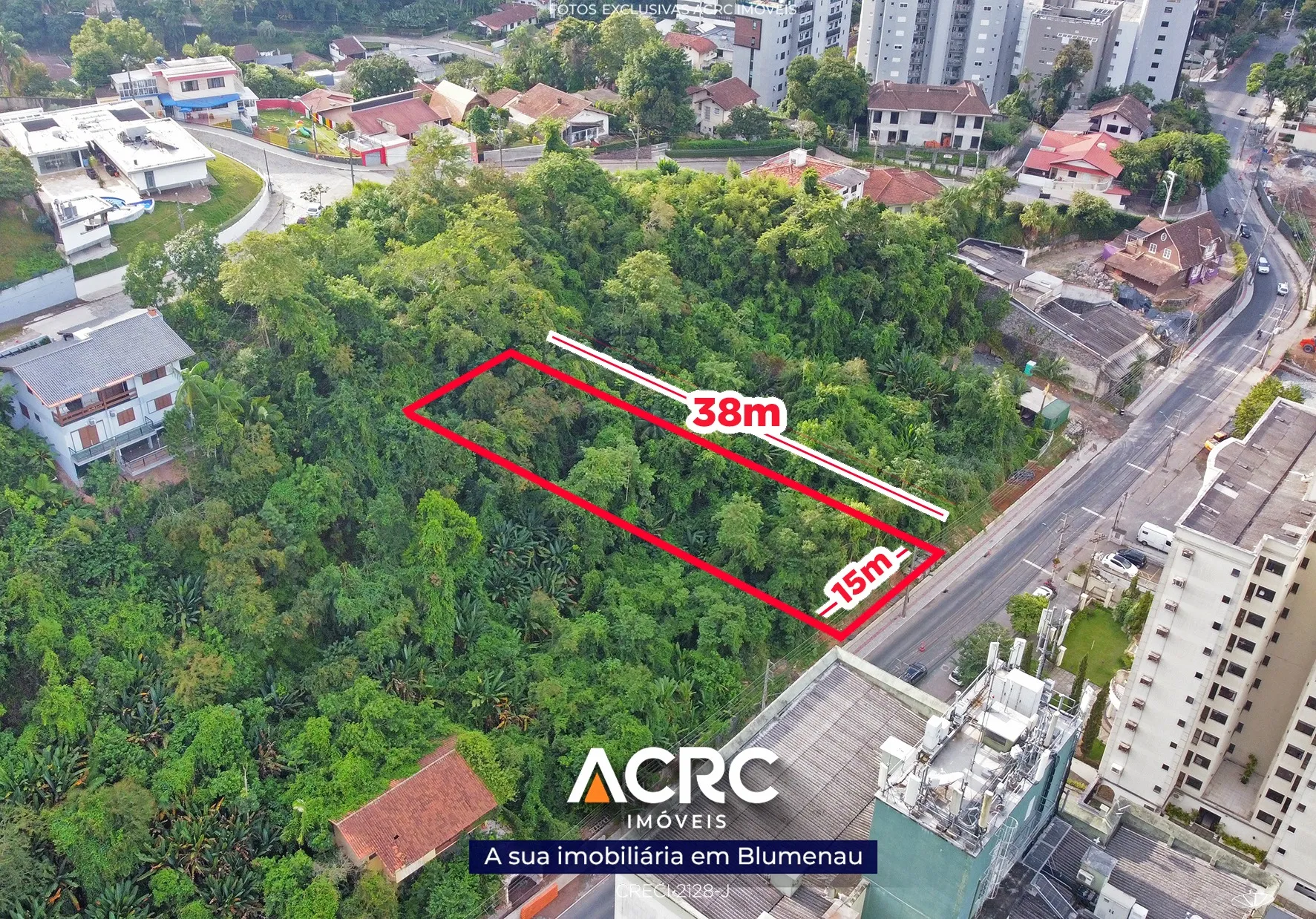 ACRC Imóveis - Terreno para venda em Blumenau no bairro Vila Formosa - foto 1