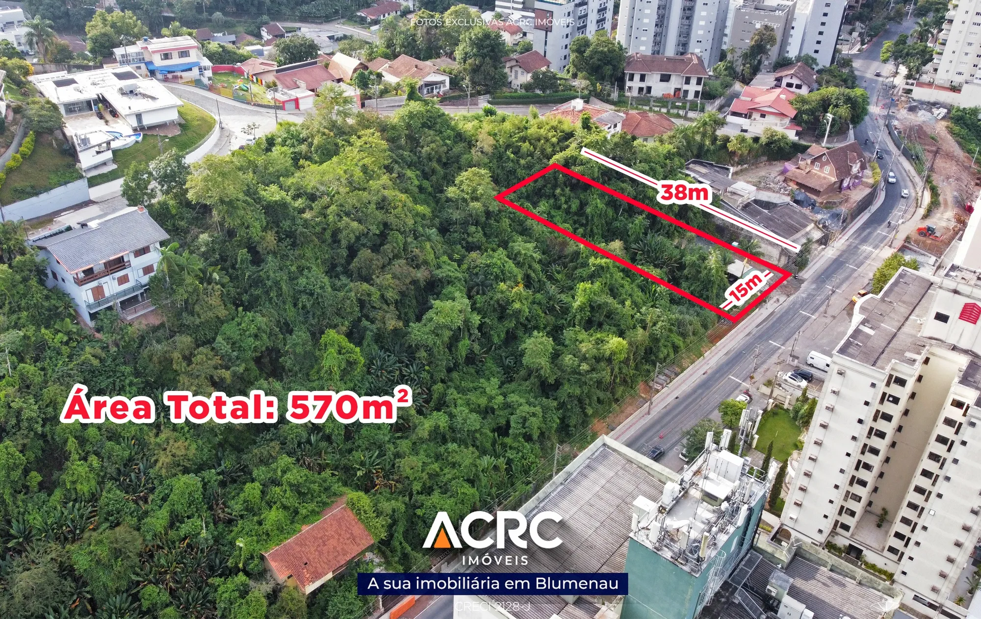 ACRC imóveis - Terreno para venda em Blumenau no bairro Vila Formosa - foto 1