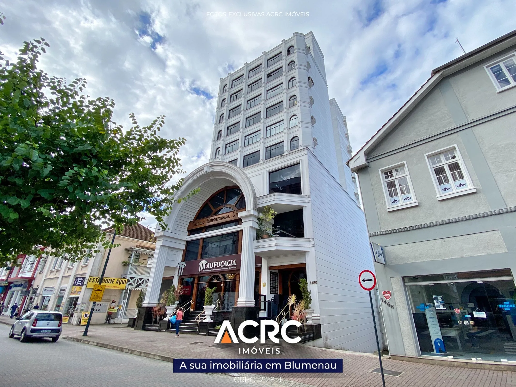 ACRC Imóveis - Sala Comercial para locação em Blumenau no bairro Centro - foto 1
