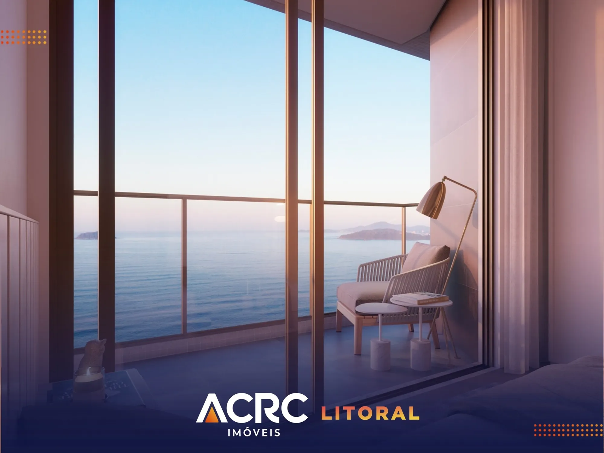 Apartamento alto padrão frente mar à venda em Balneário Piçarras | ACRC Litoral — foto 3