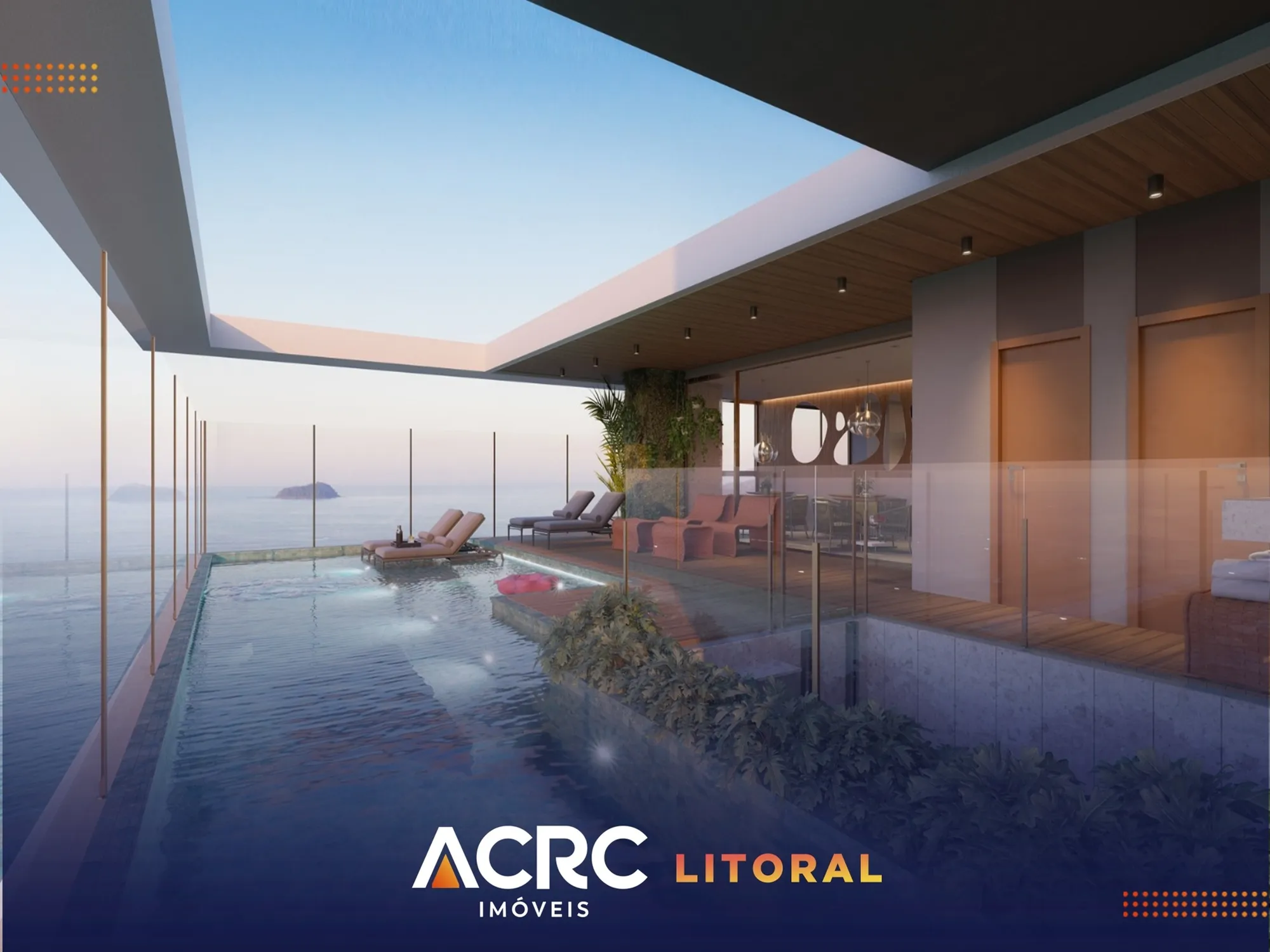 Apartamento alto padrão frente mar à venda em Balneário Piçarras | ACRC Litoral — foto 4