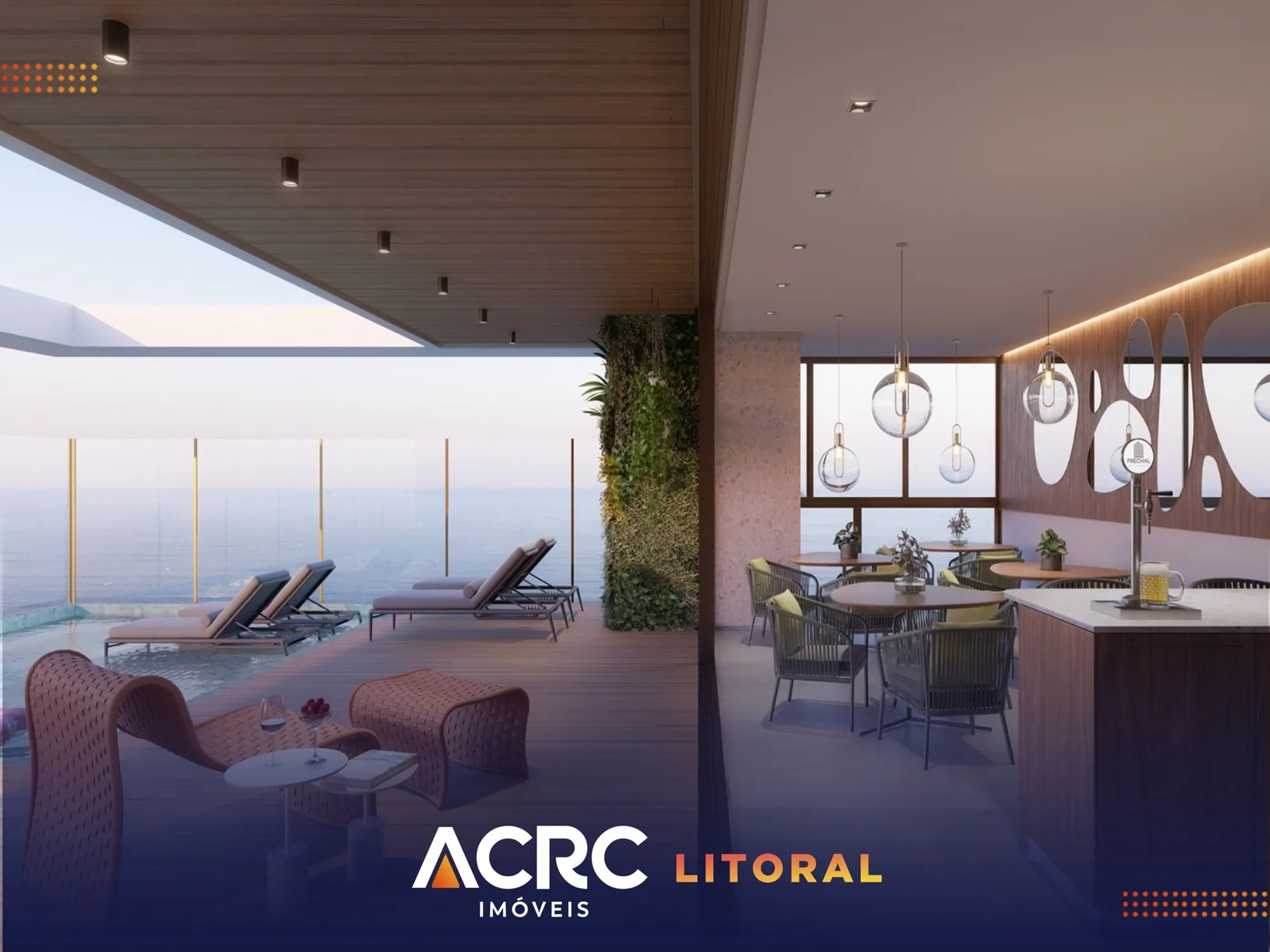 Apartamento alto padrão frente mar à venda em Balneário Piçarras | ACRC Litoral — foto 5