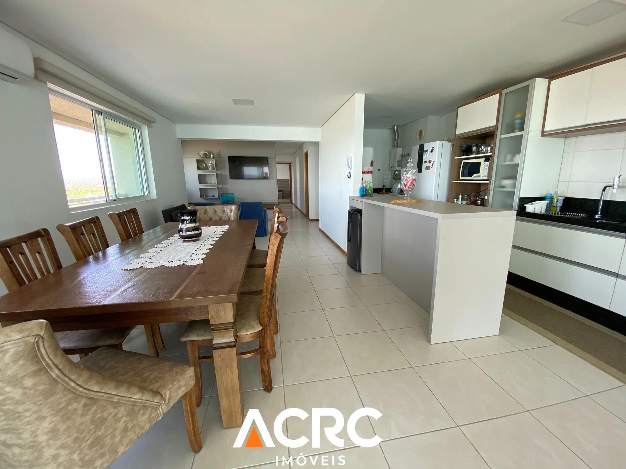 ACRC Imóveis - Apartamento Residencial Bali Beach, com 03 dormitórios sendo 01 suíte e 01 vaga de garagem — foto 5
