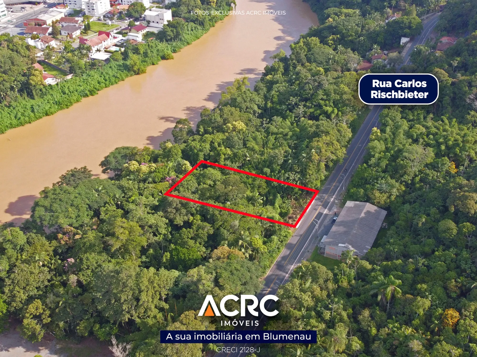 ACRC Imóveis - Terreno à venda em Blumenau no bairro Boa Vista — foto 2