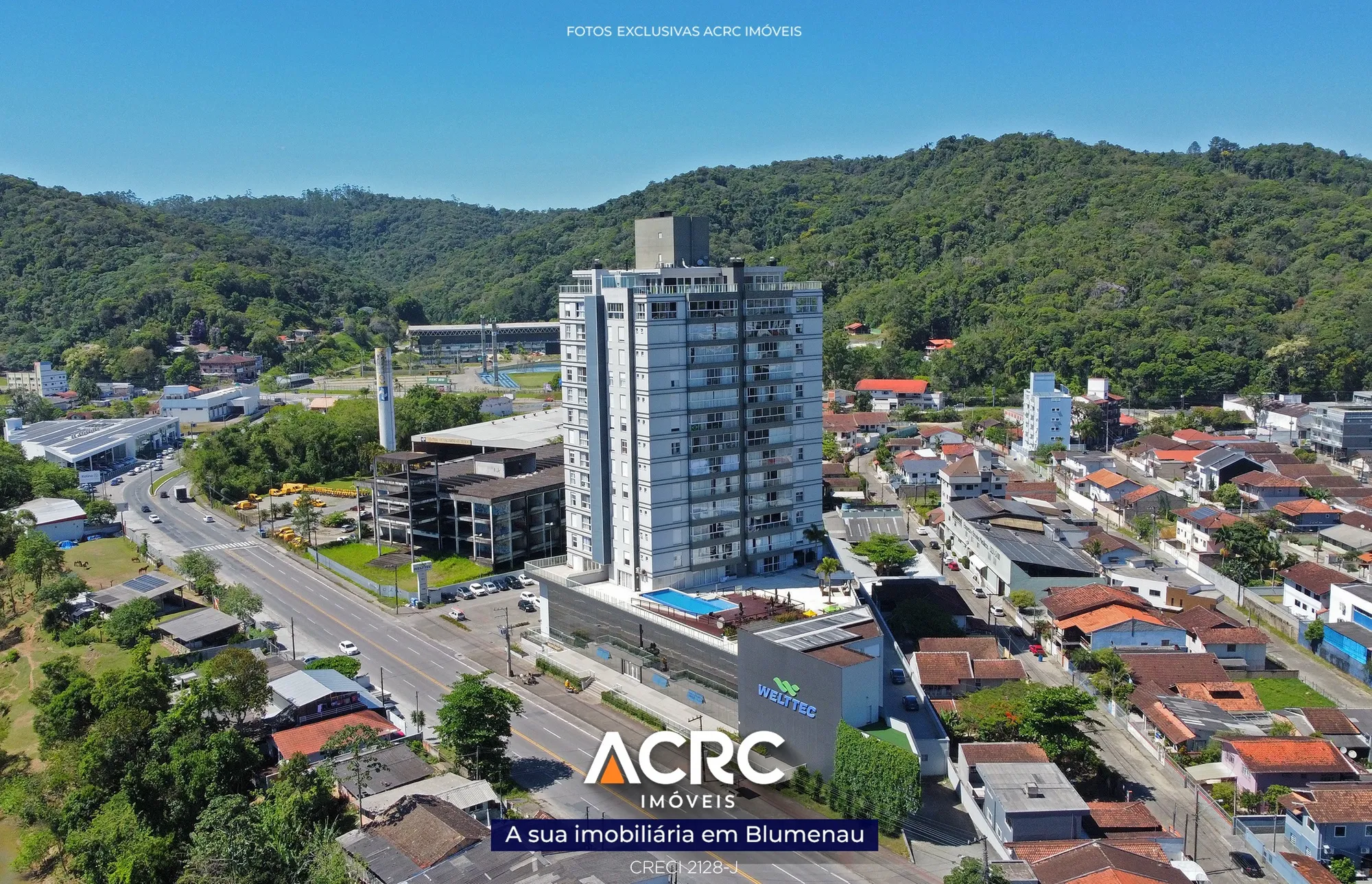 ACRC Imóveis - Apartamento para venda em Blumenau no bairro Vorstadt — foto 2